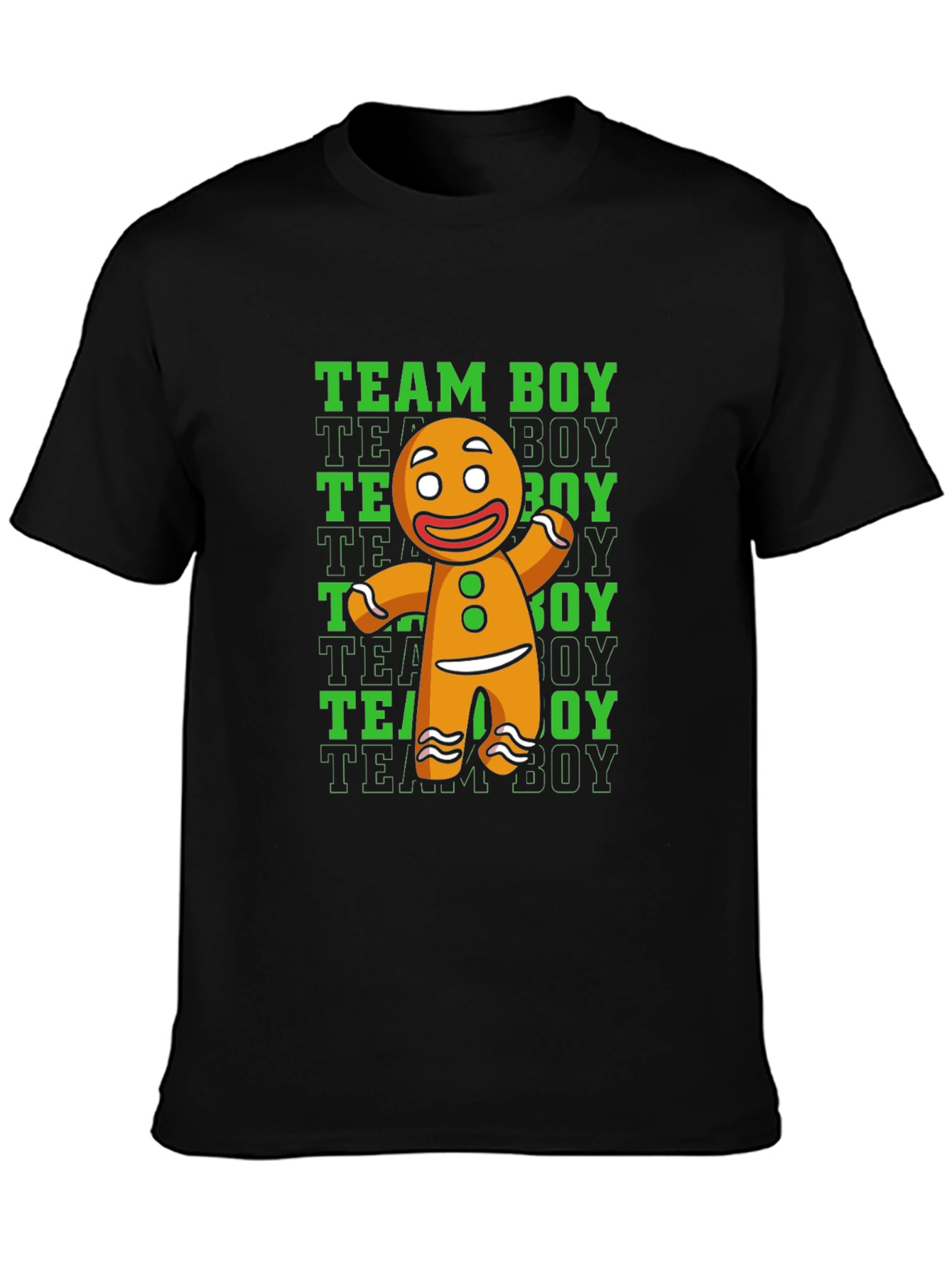 Team Boy Gingerbread T-Shirt