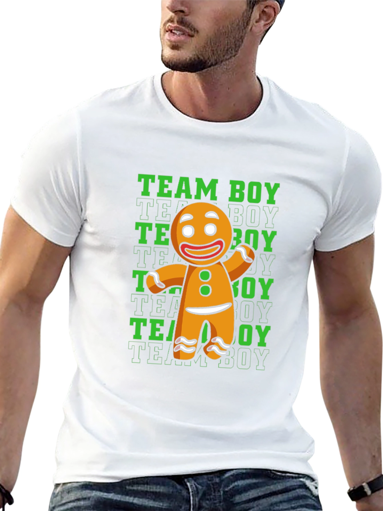 Team Boy Gingerbread T-Shirt