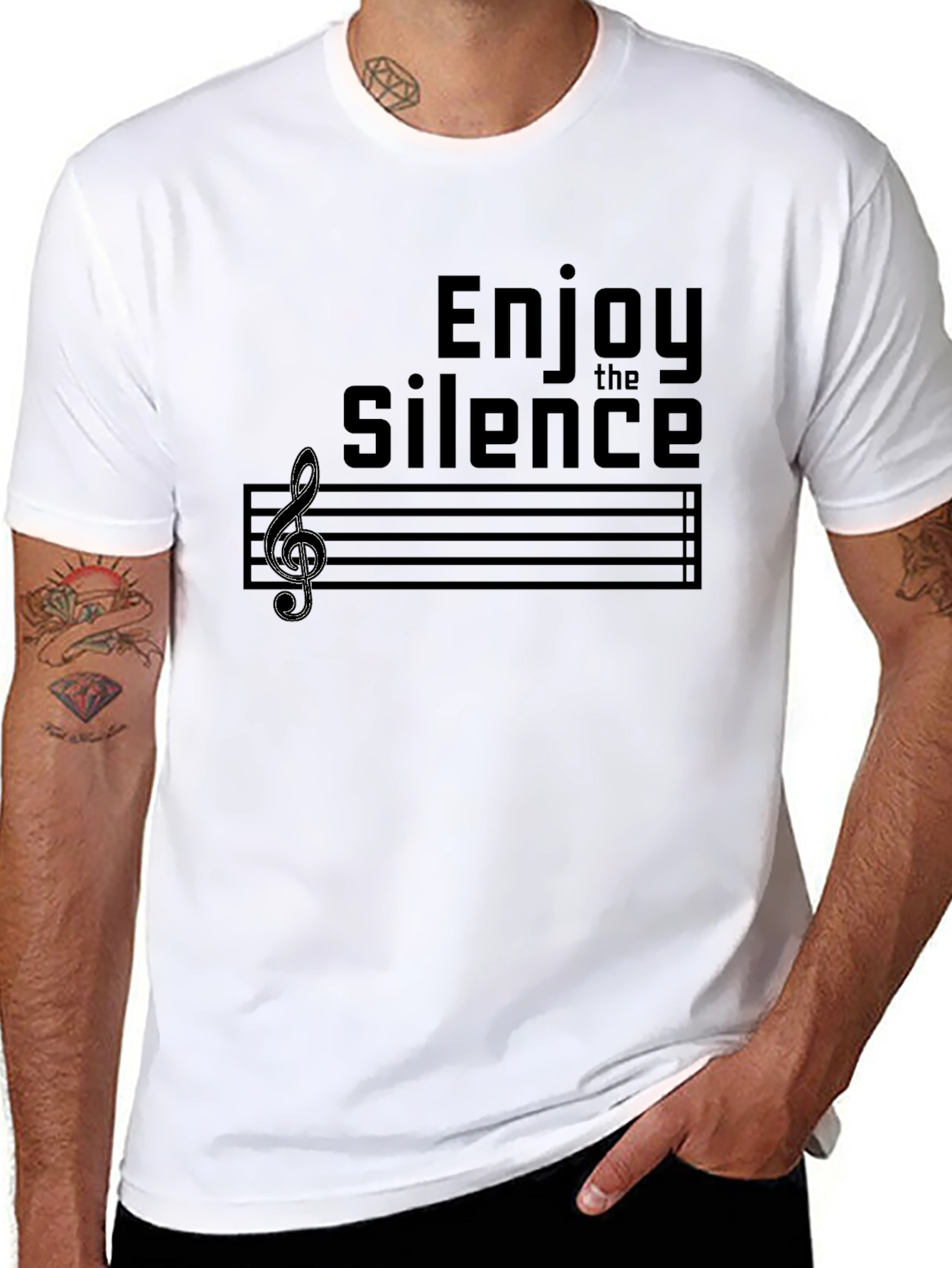 Enjoy the Silence Music Tee
