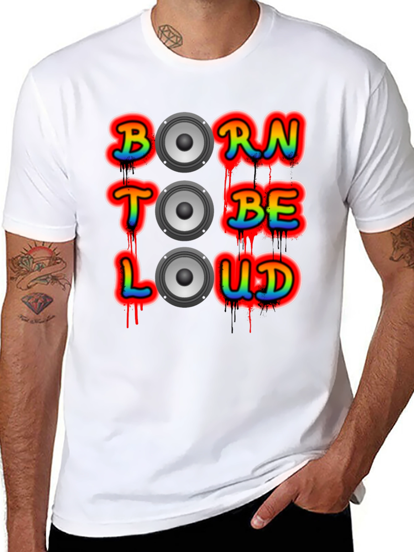 Born to Be Loud Graphic Tee