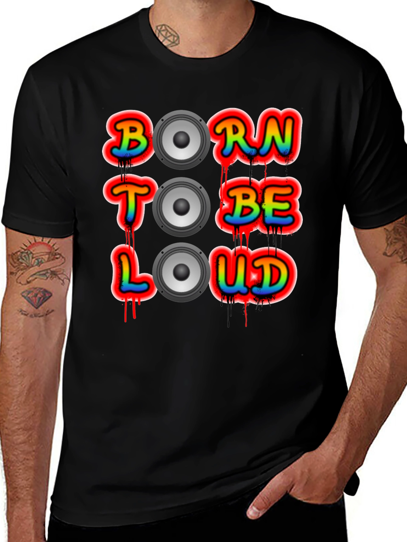 Born to Be Loud Graphic Tee