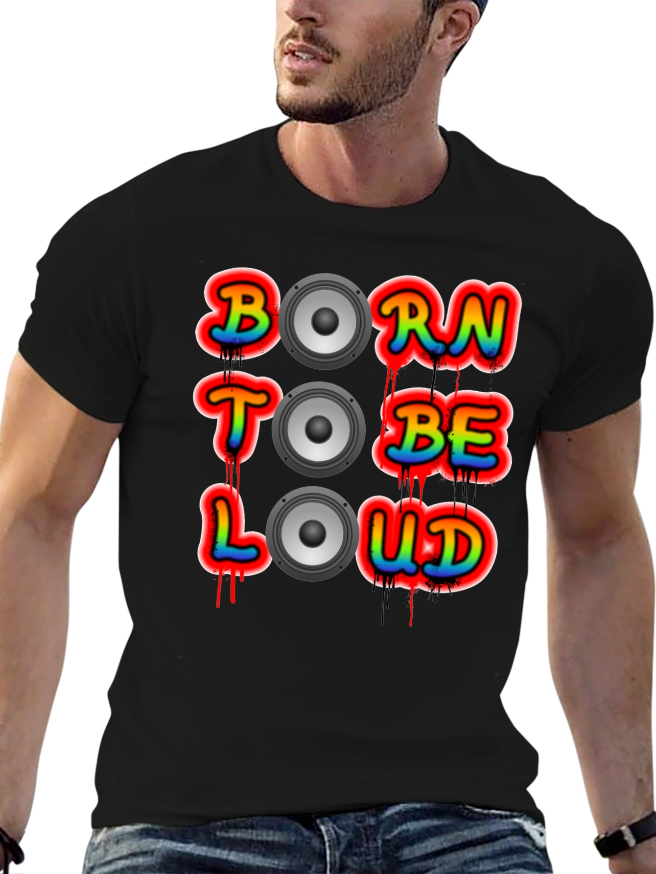 Born to Be Loud Graphic Tee