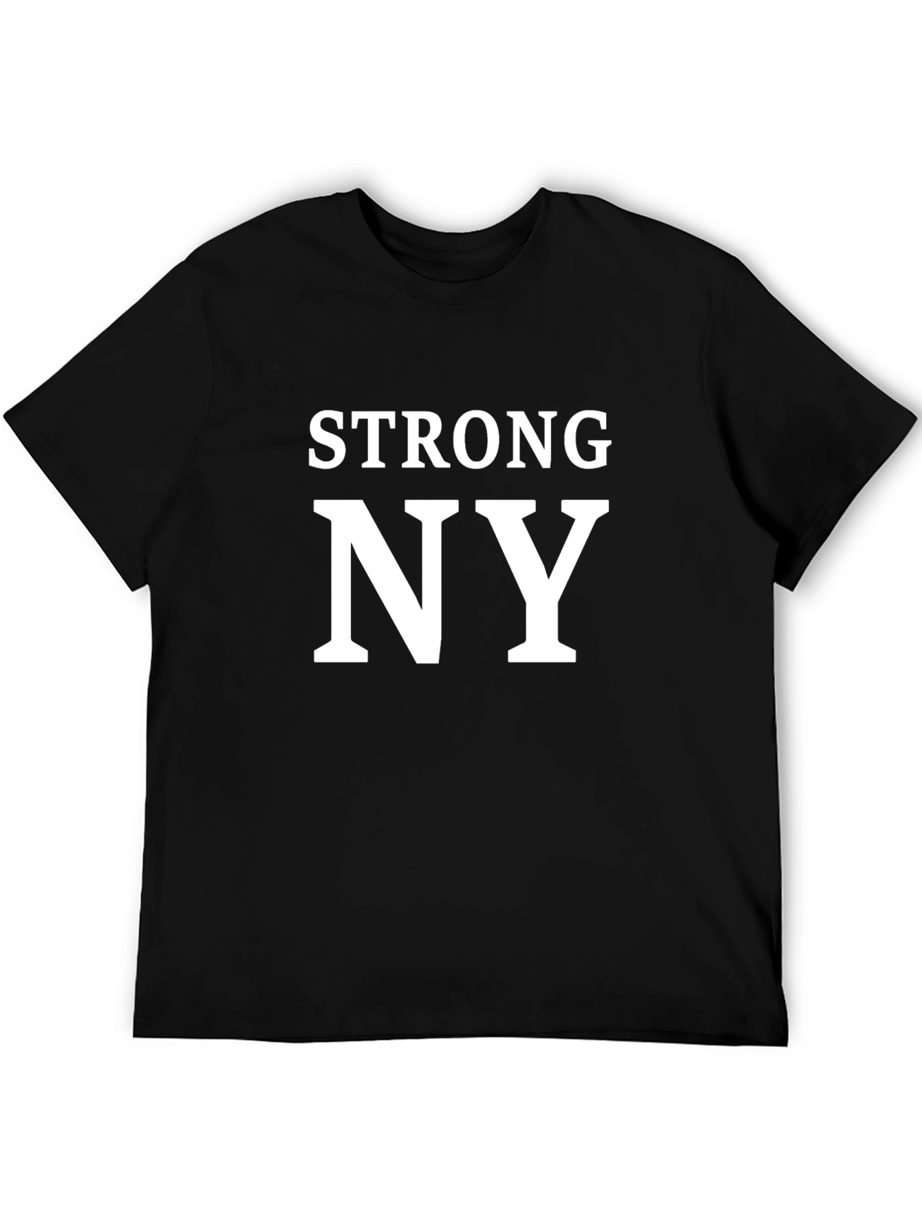 Strong NY Graphic Tee - Stylish City Pride T-Shirt