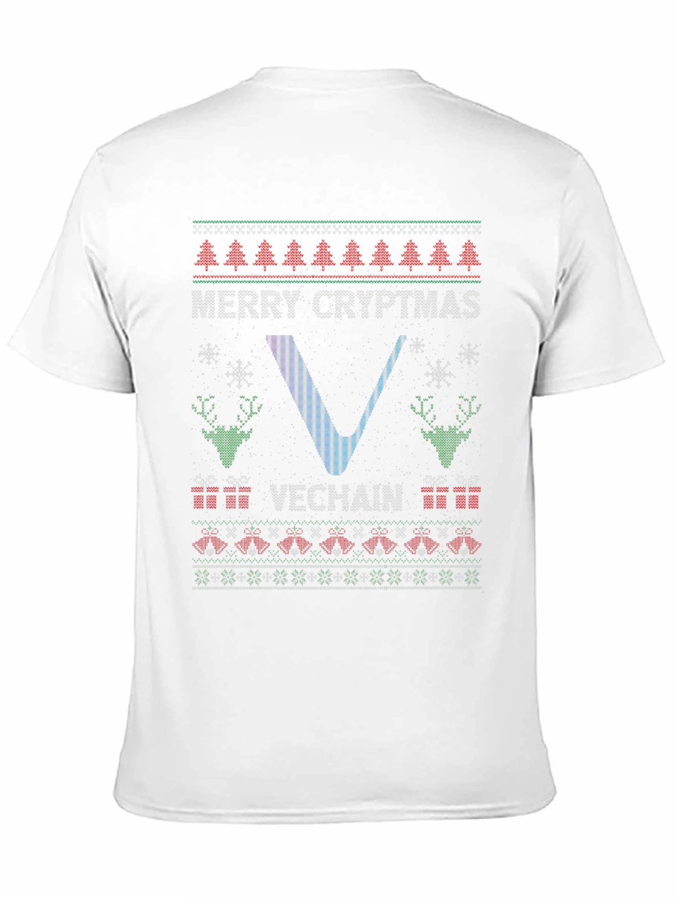 Merry Cryptmas VeChain Holiday Sweater T-Shirt