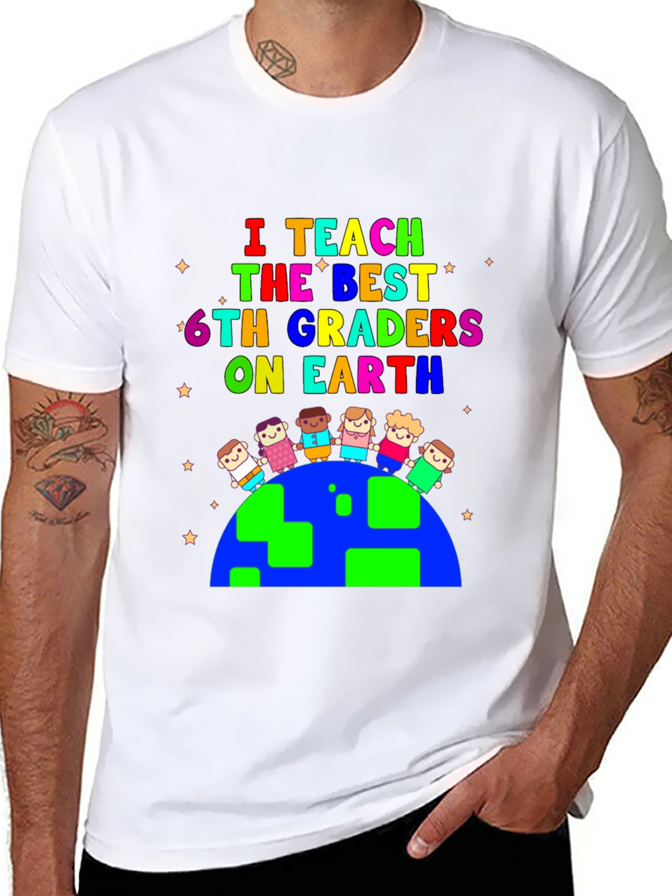I Teach The Best 6th Graders T-Shirt