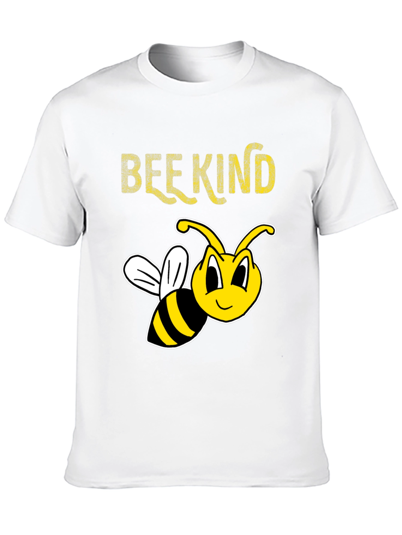 Bee Kind T-Shirt - Black Crew Neck Tee