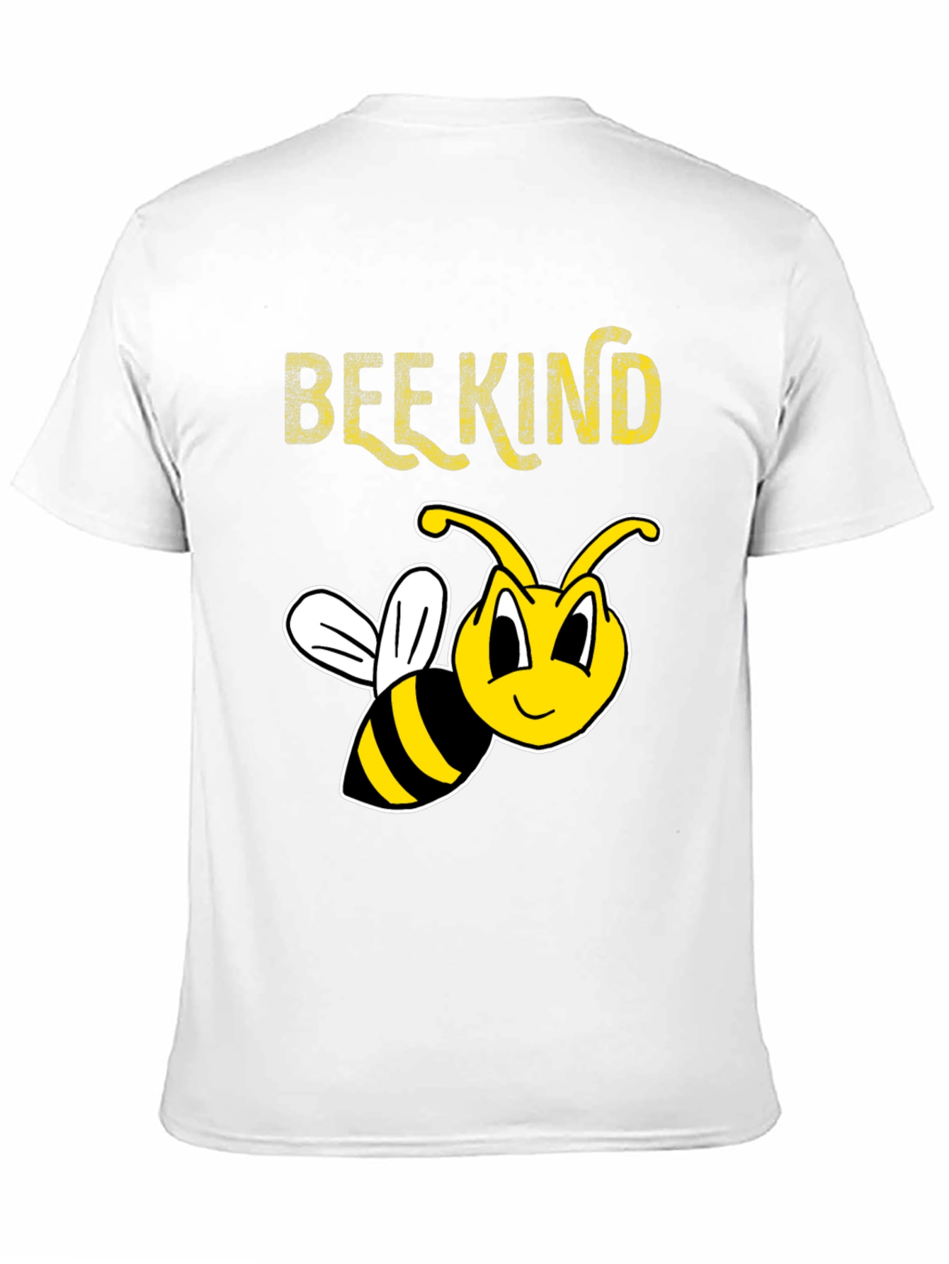 Bee Kind T-Shirt - Black Crew Neck Tee