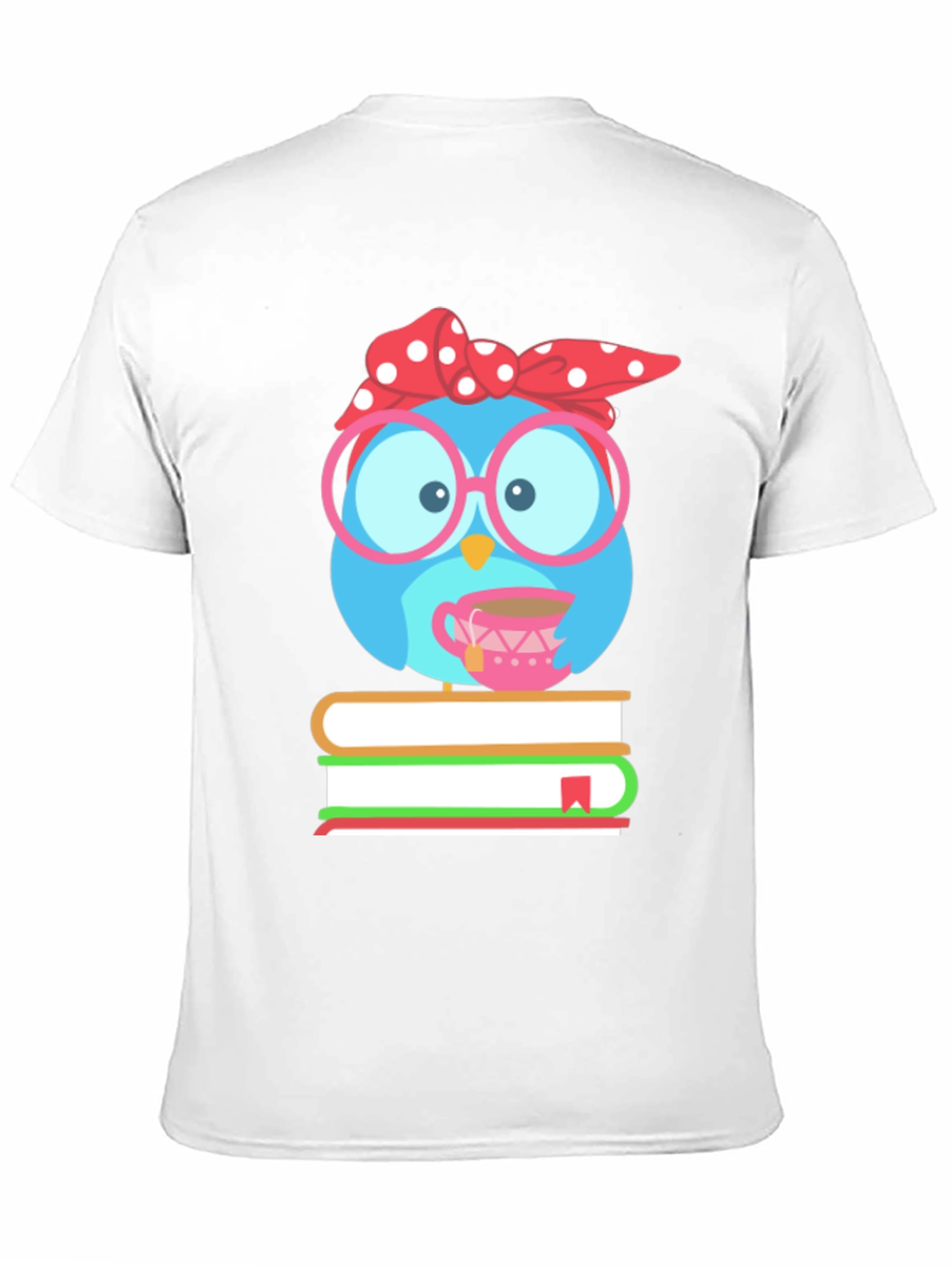 Bookish Owl T-Shirt - Cute Reader Tee