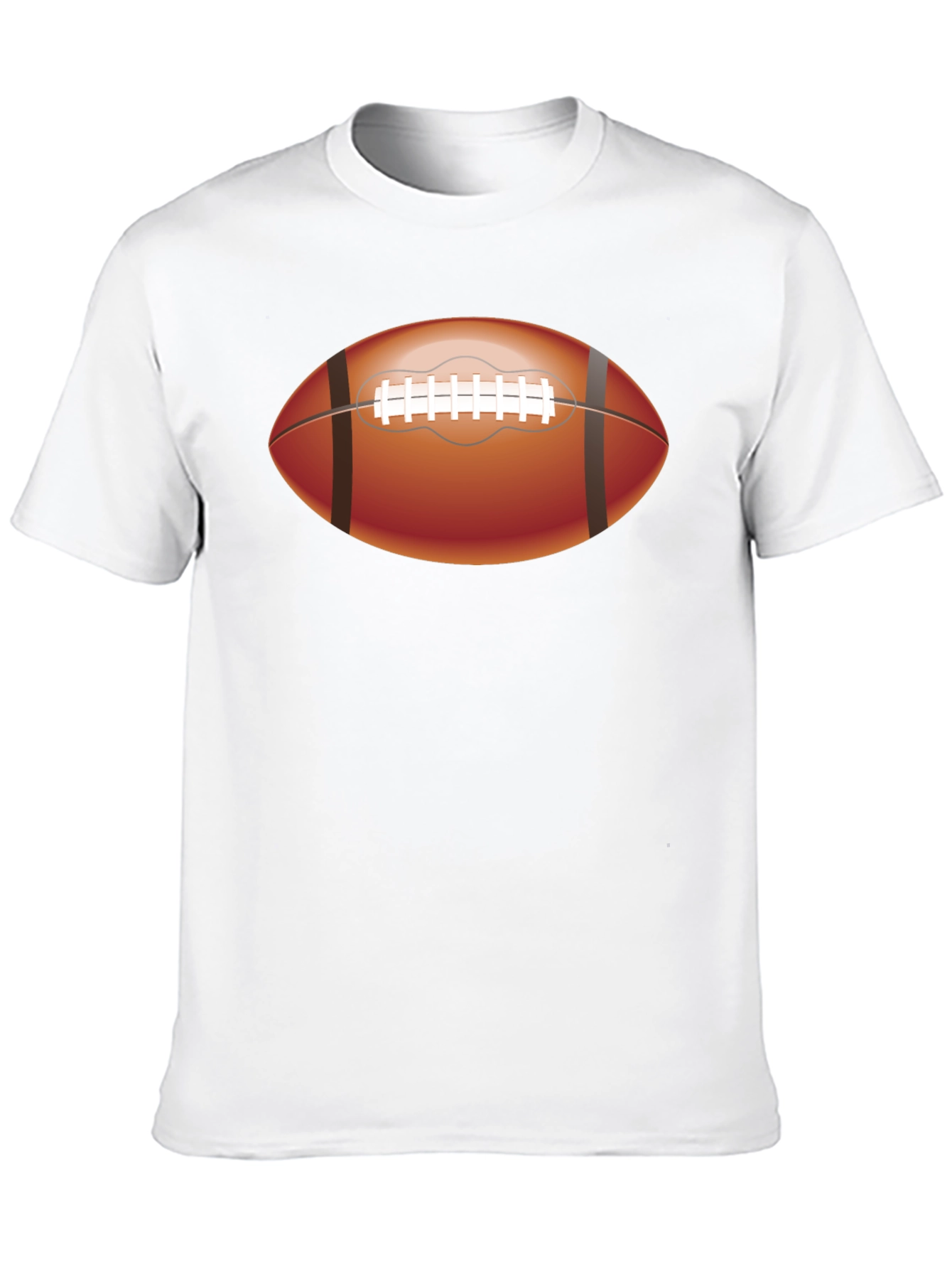 Football Graphic Tee - Sporty Black T-Shirt