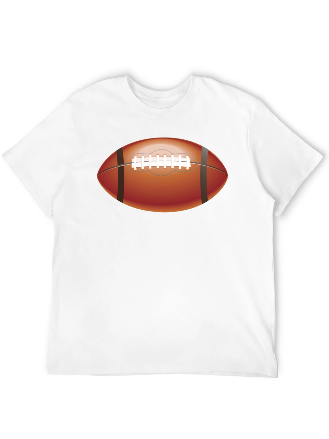 Football Graphic Tee - Sporty Black T-Shirt