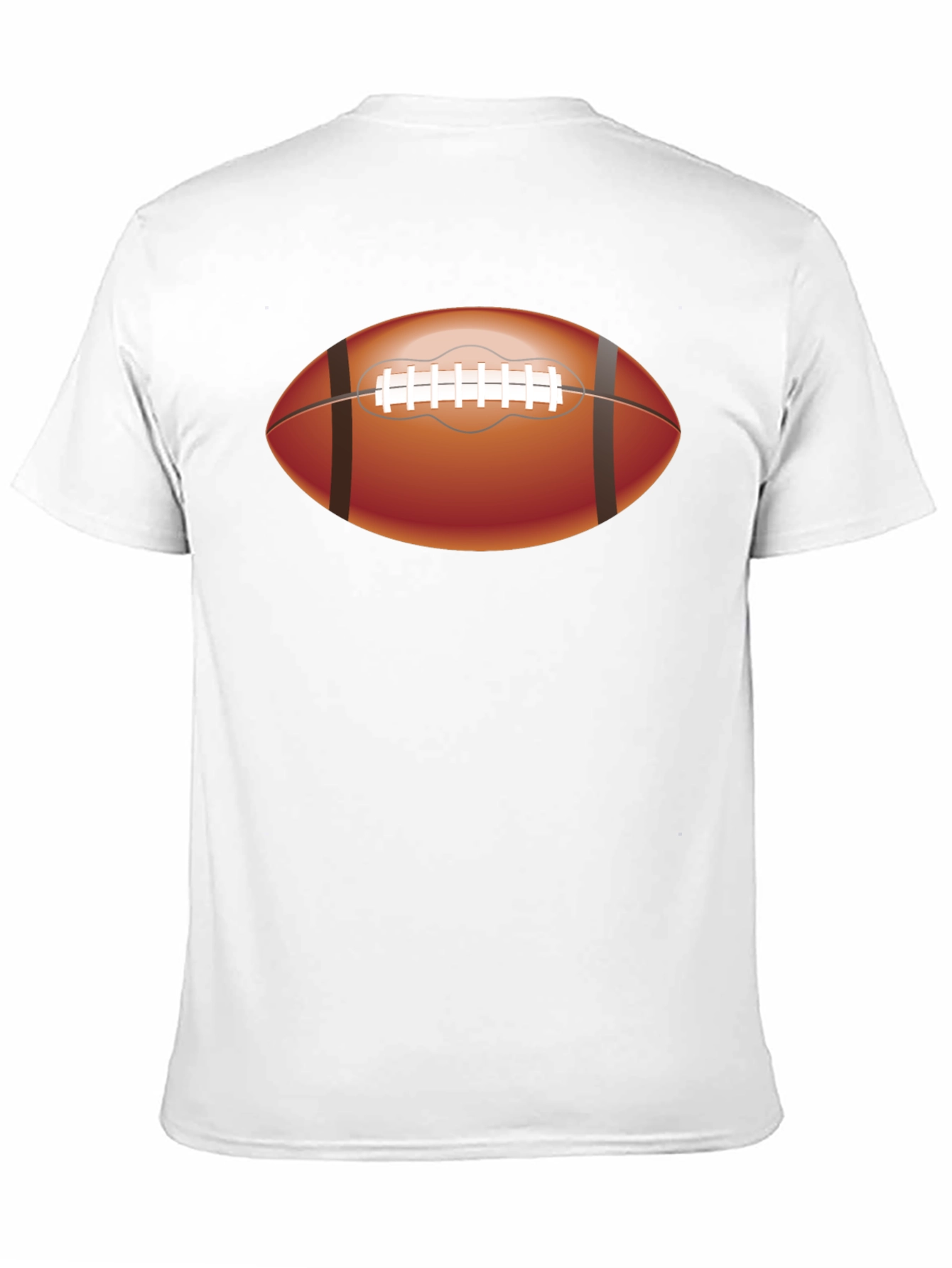 Football Graphic Tee - Sporty Black T-Shirt