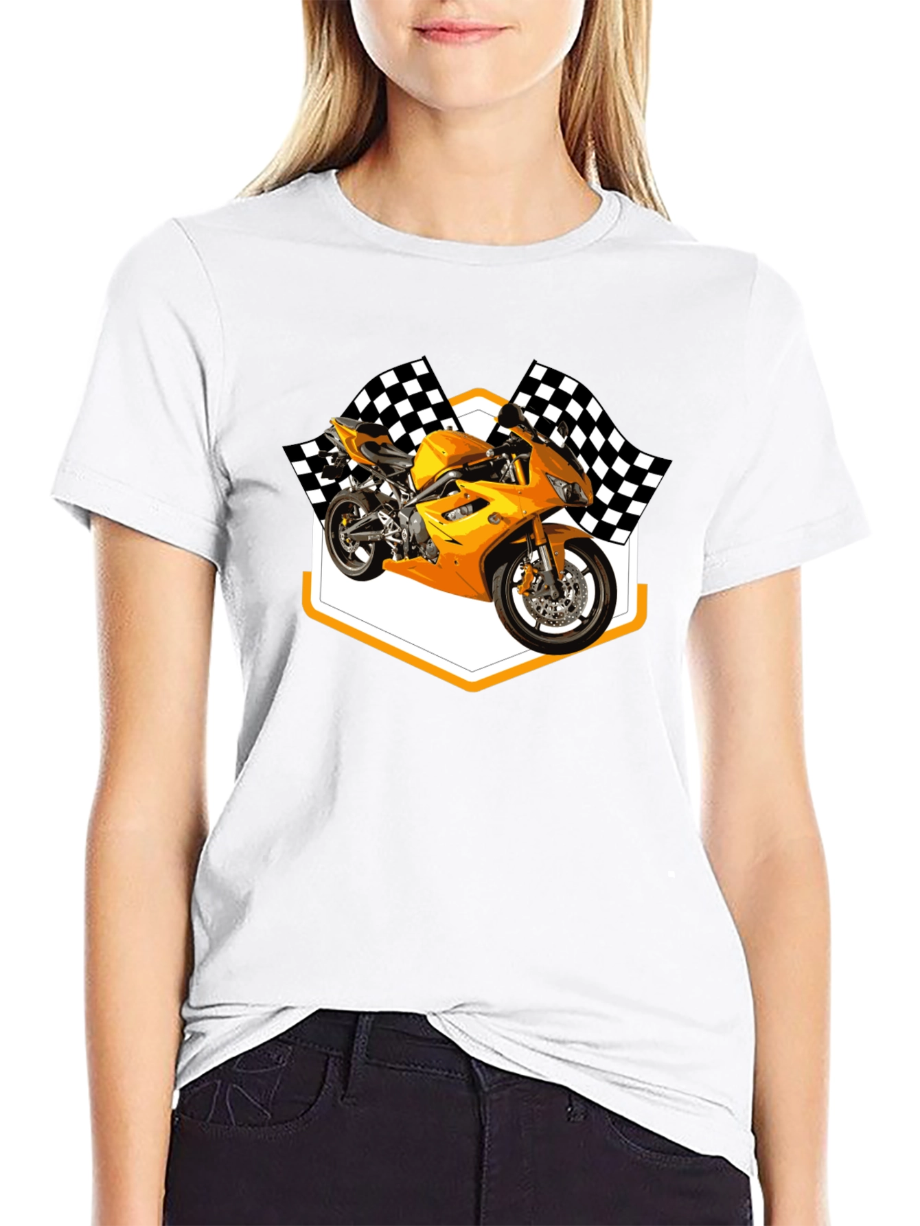 Motorcycle Racing Graphic T-Shirt