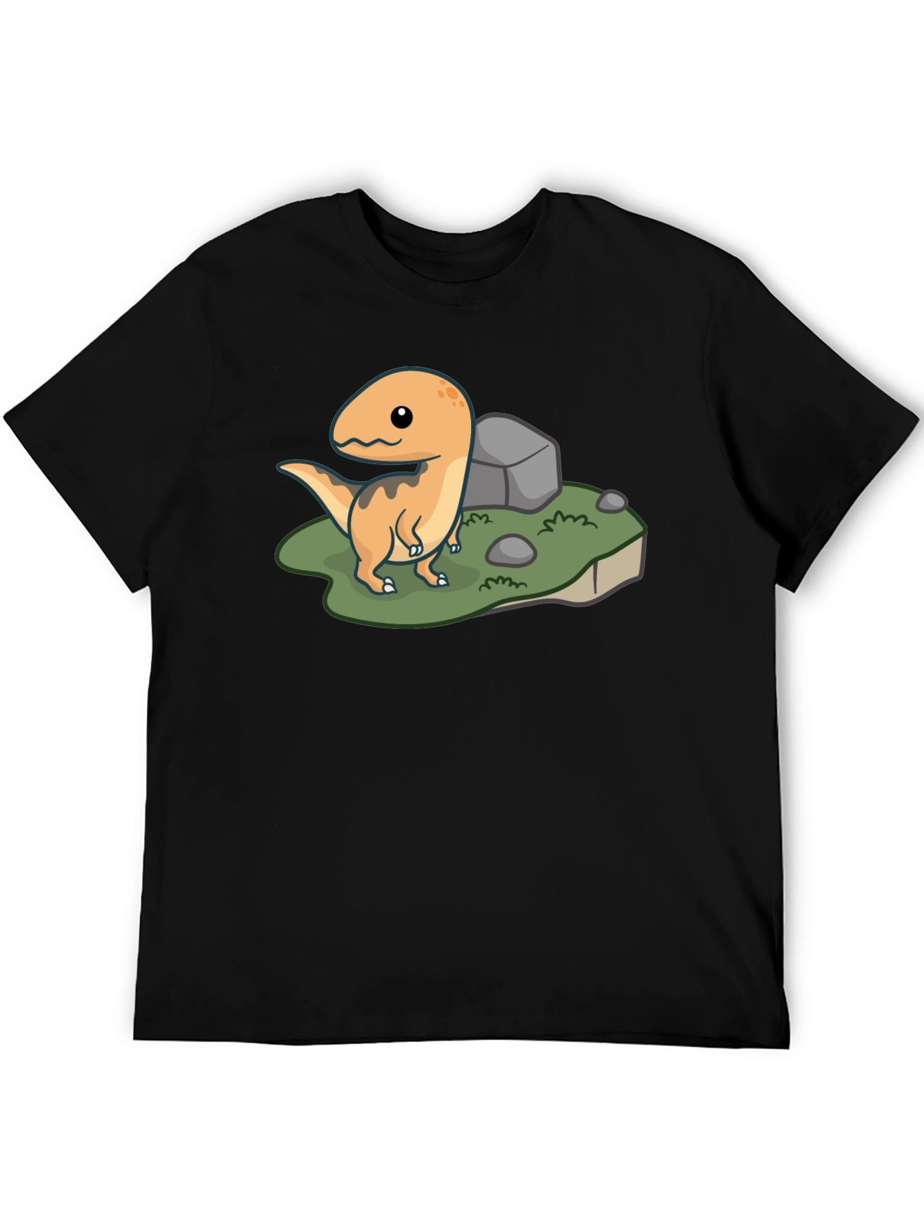 Cute Dinosaur Graphic T-Shirt
