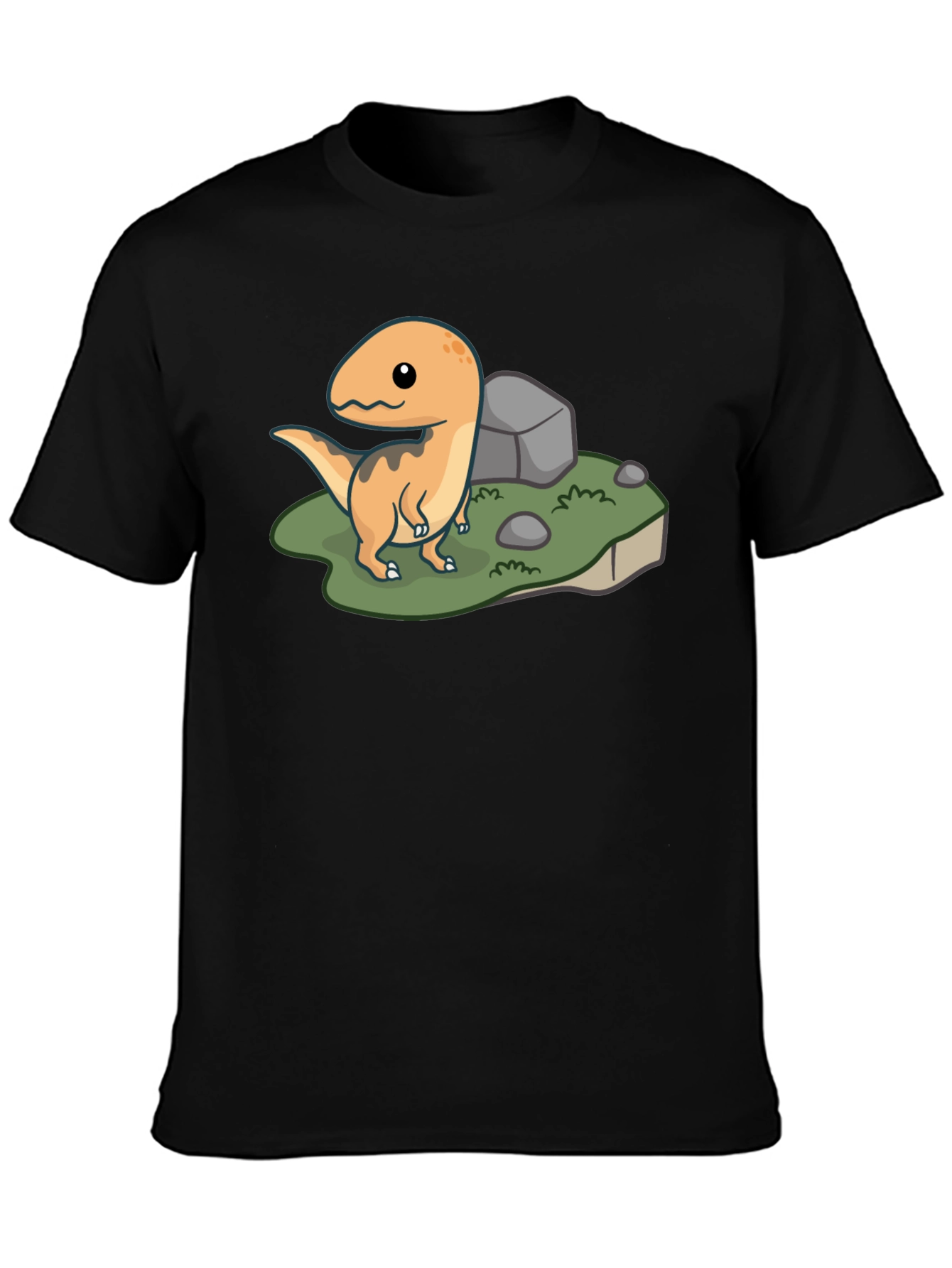Cute Dinosaur Graphic T-Shirt