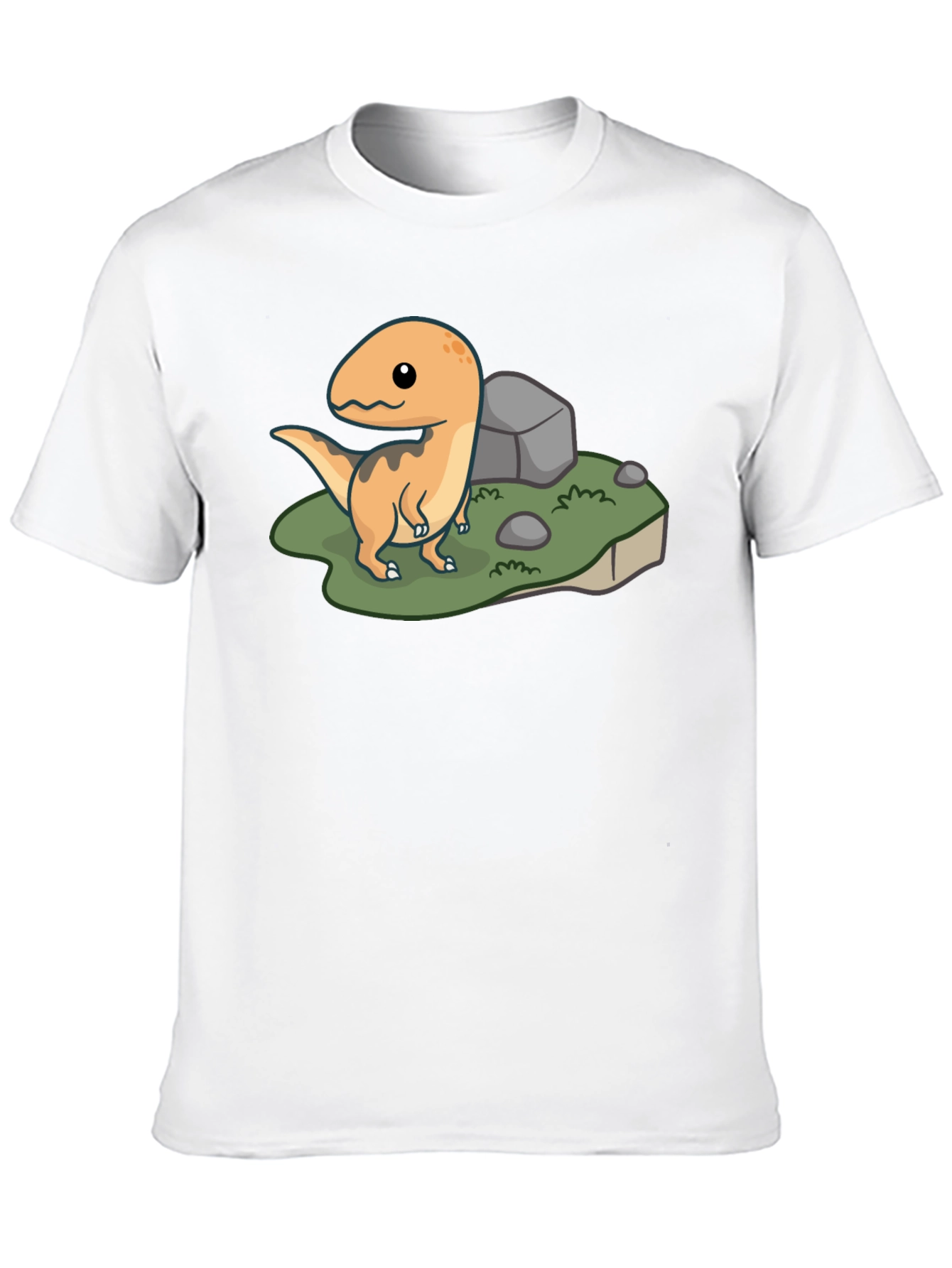Cute Dinosaur Graphic T-Shirt