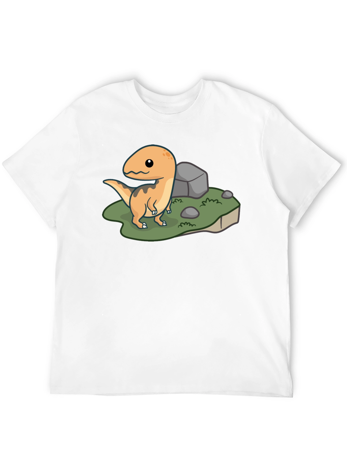 Cute Dinosaur Graphic T-Shirt