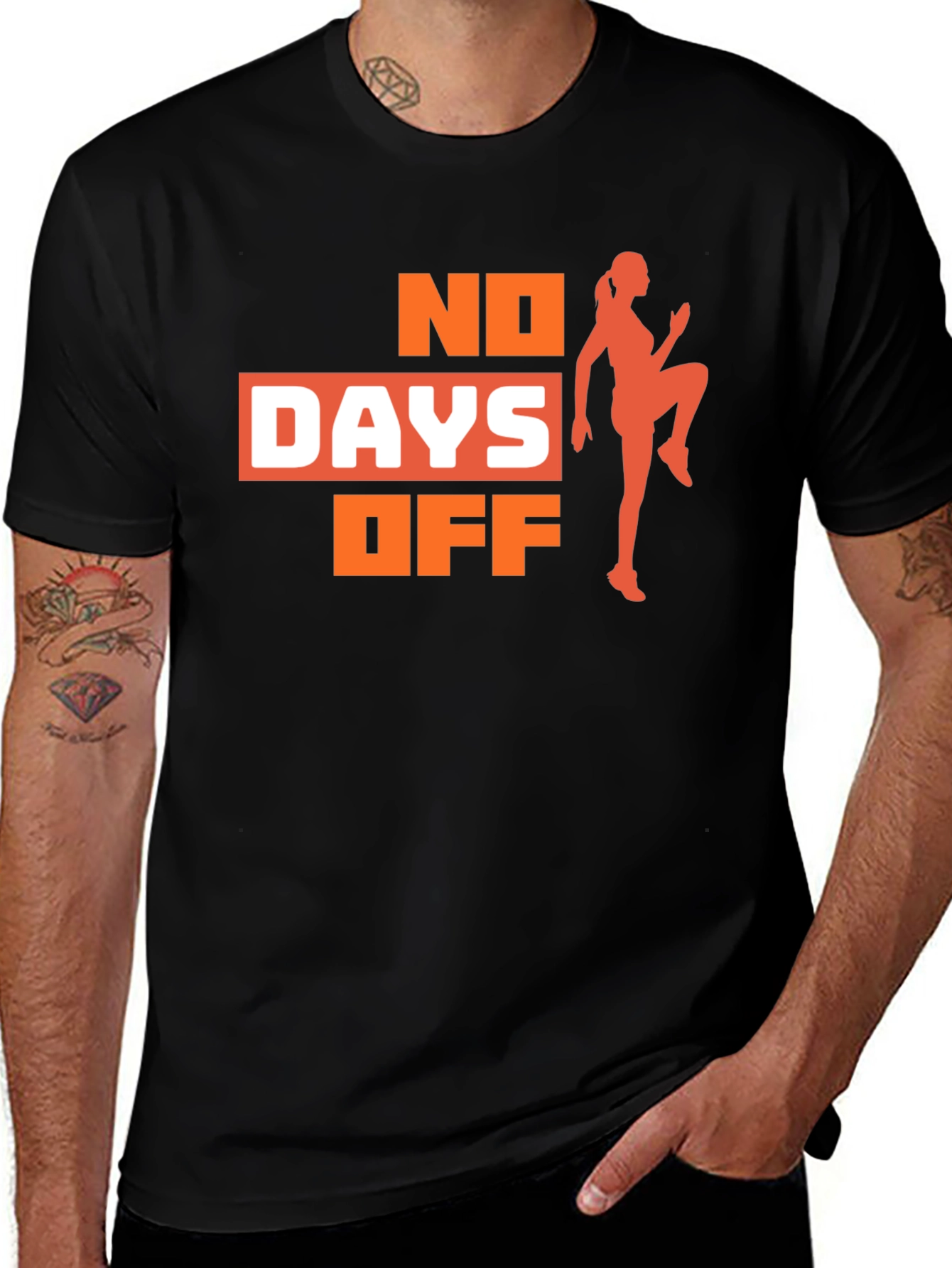 No Days Off Fitness T-Shirt