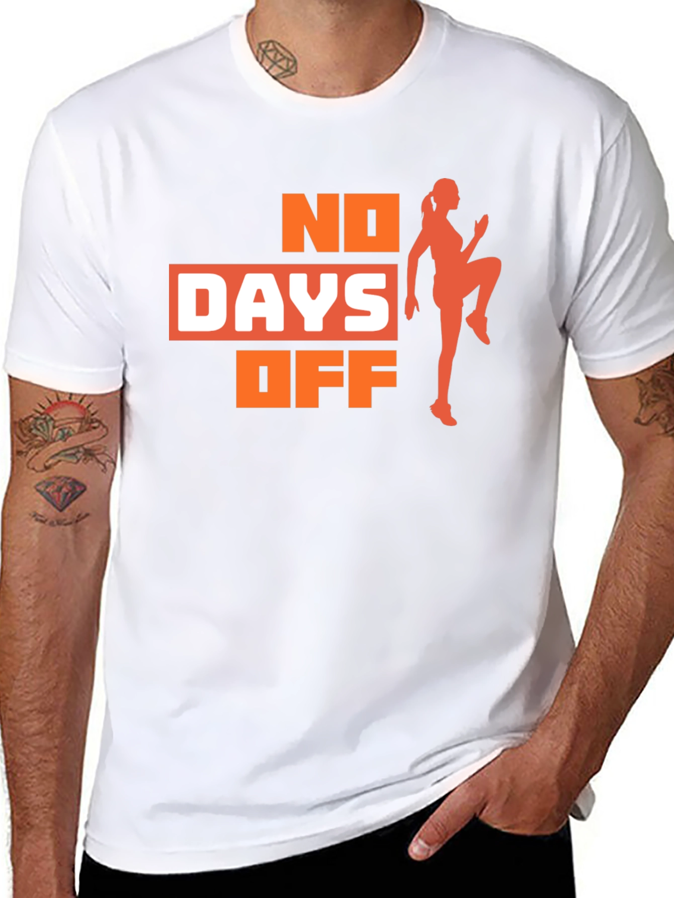 No Days Off Fitness T-Shirt