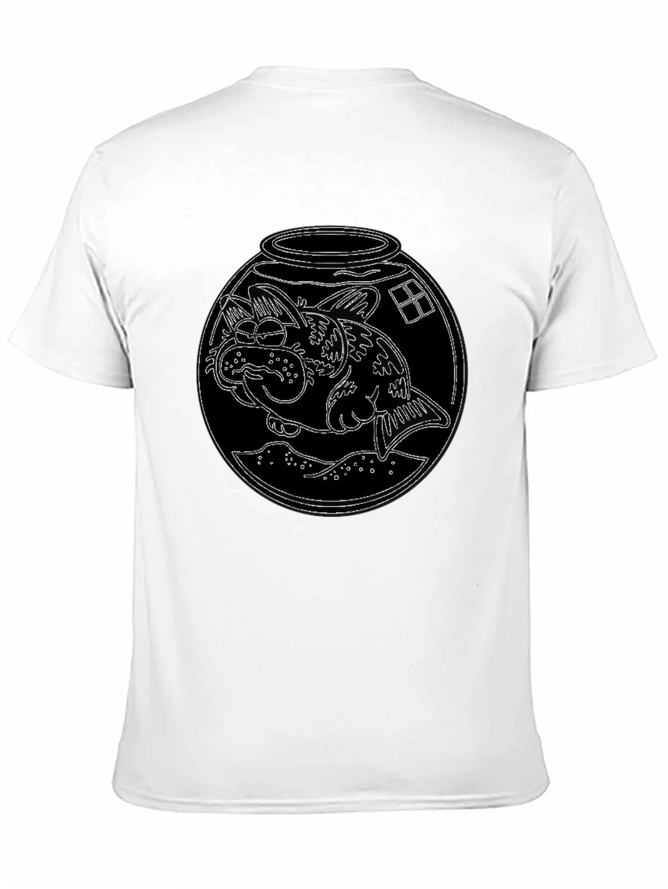 Catfish Bowl T-Shirt - Novelty Graphic Tee
