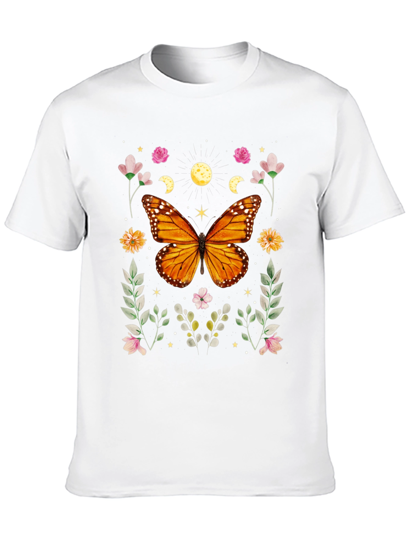 Butterfly Floral Graphic Tee