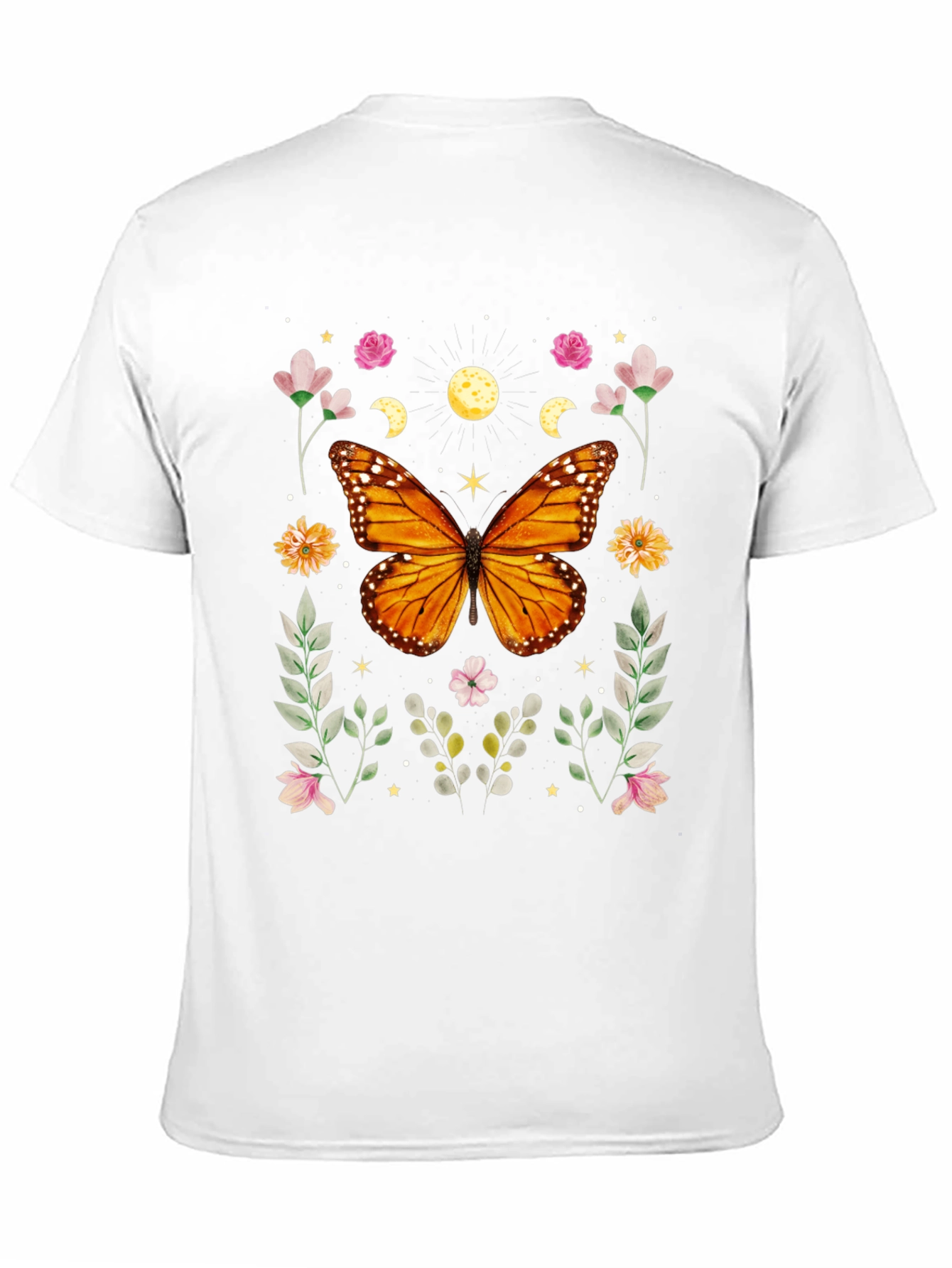 Butterfly Floral Graphic Tee