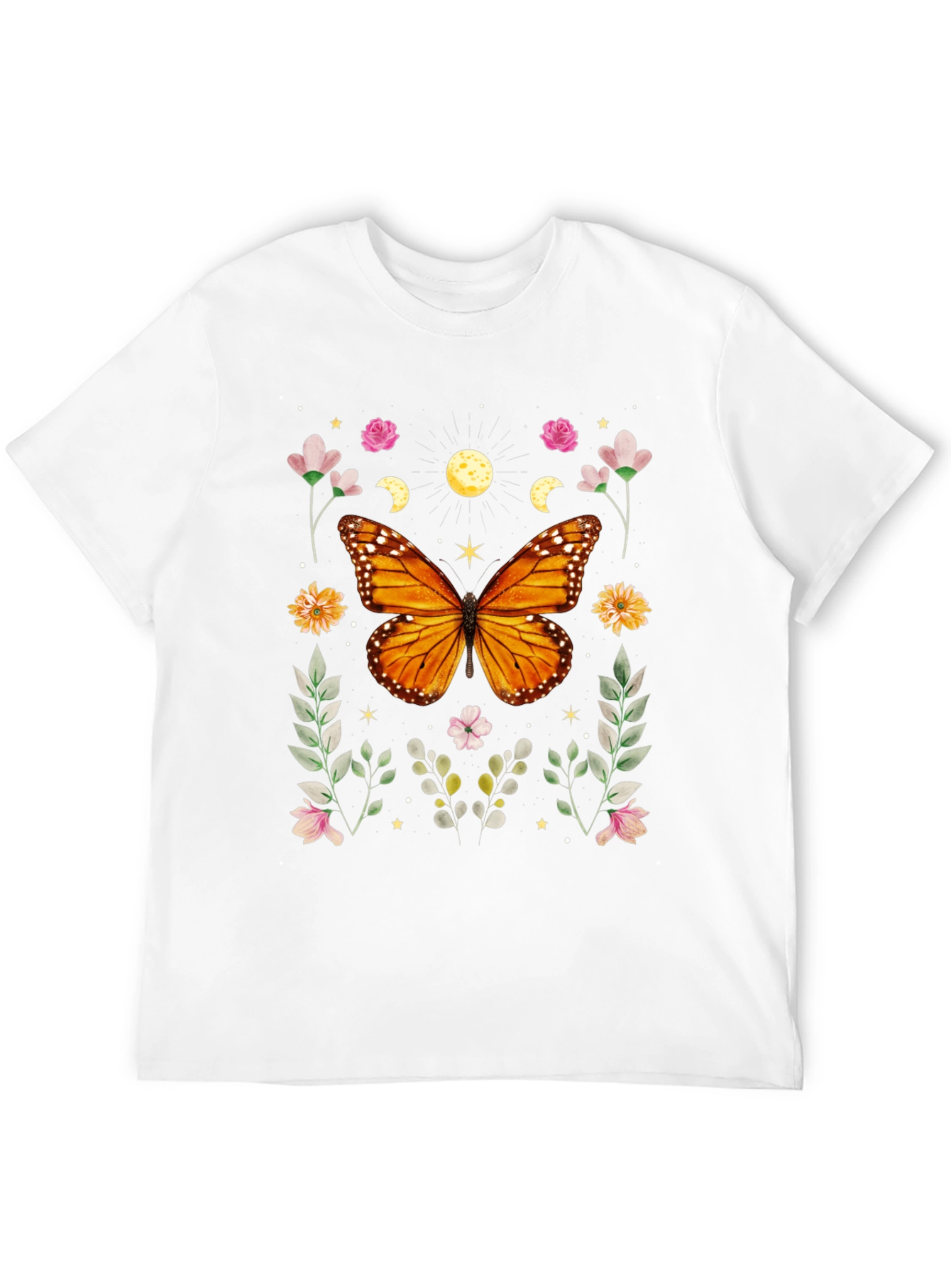 Butterfly Floral Graphic Tee