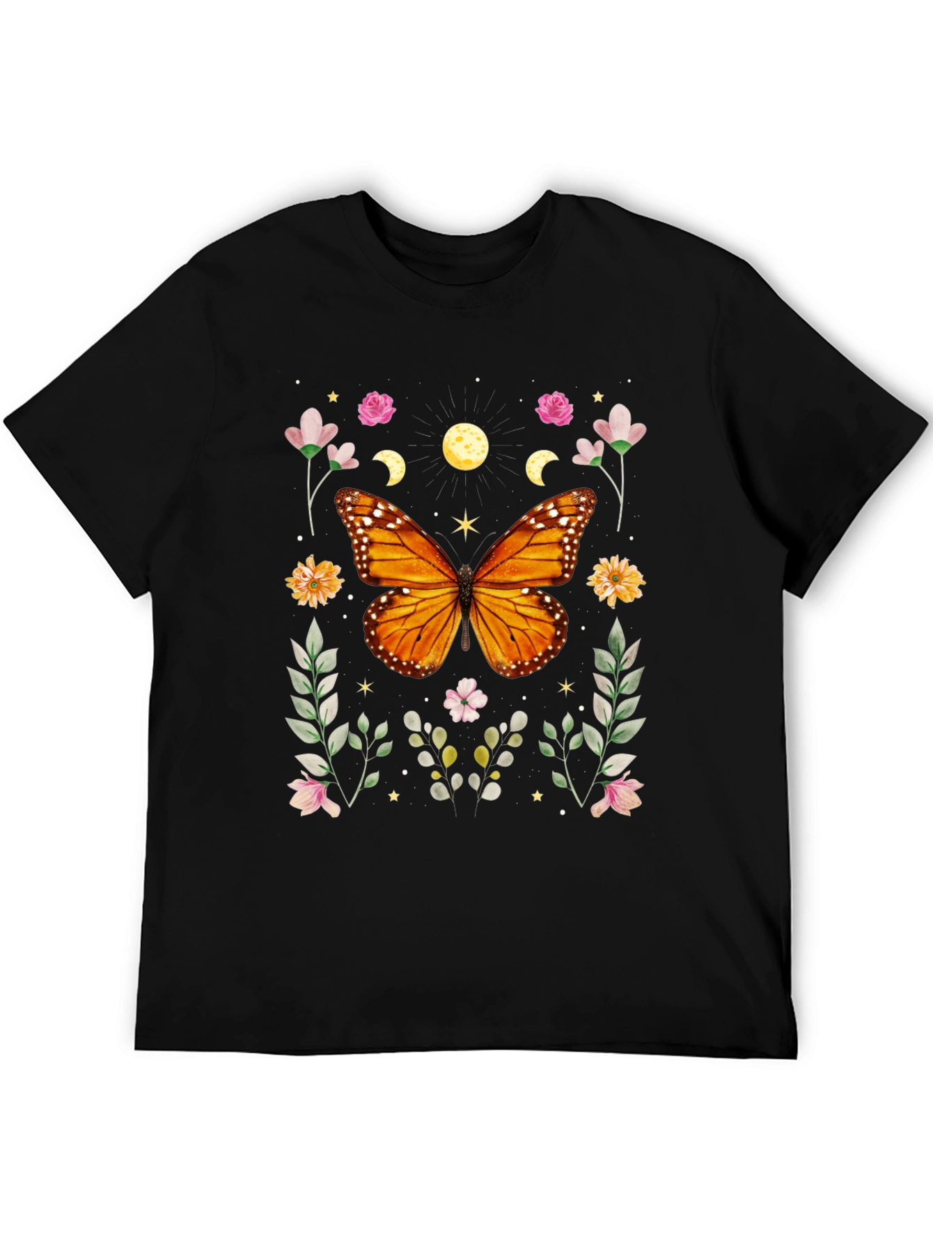 Butterfly Floral Graphic Tee