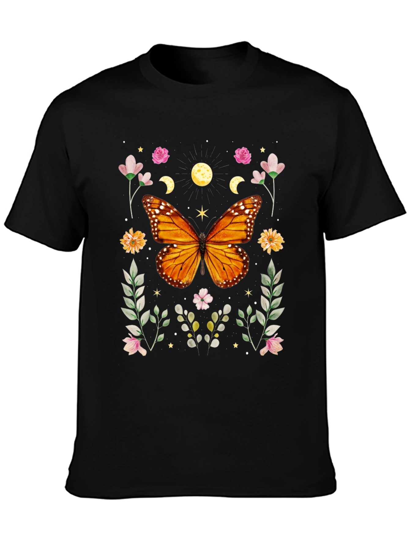 Butterfly Floral Graphic Tee