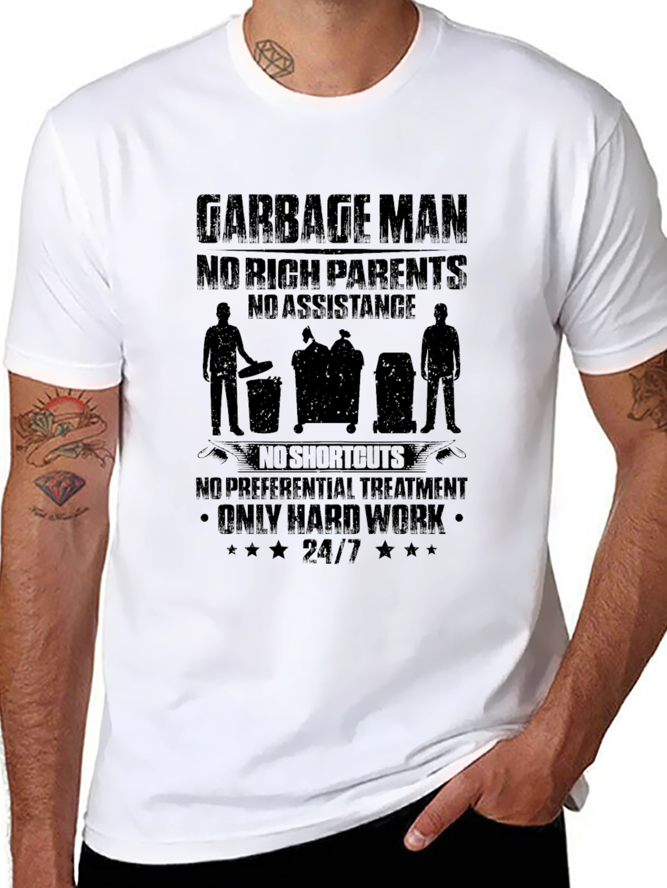 Garbage Man T-Shirt - Hard Work