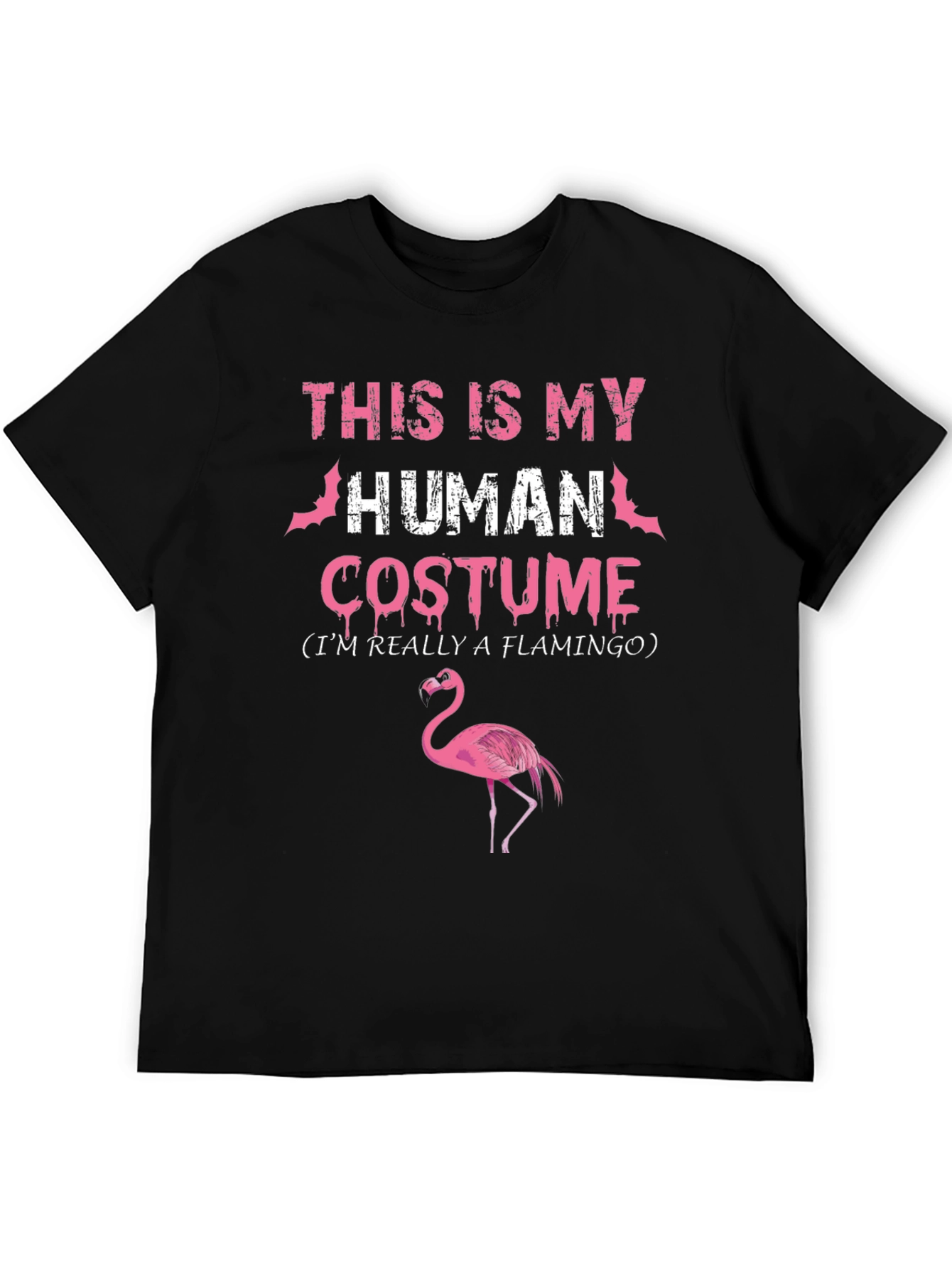Funny Flamingo Halloween Costume T-Shirt