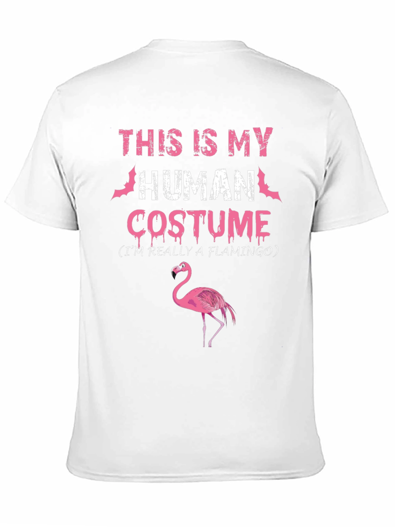 Funny Flamingo Halloween Costume T-Shirt