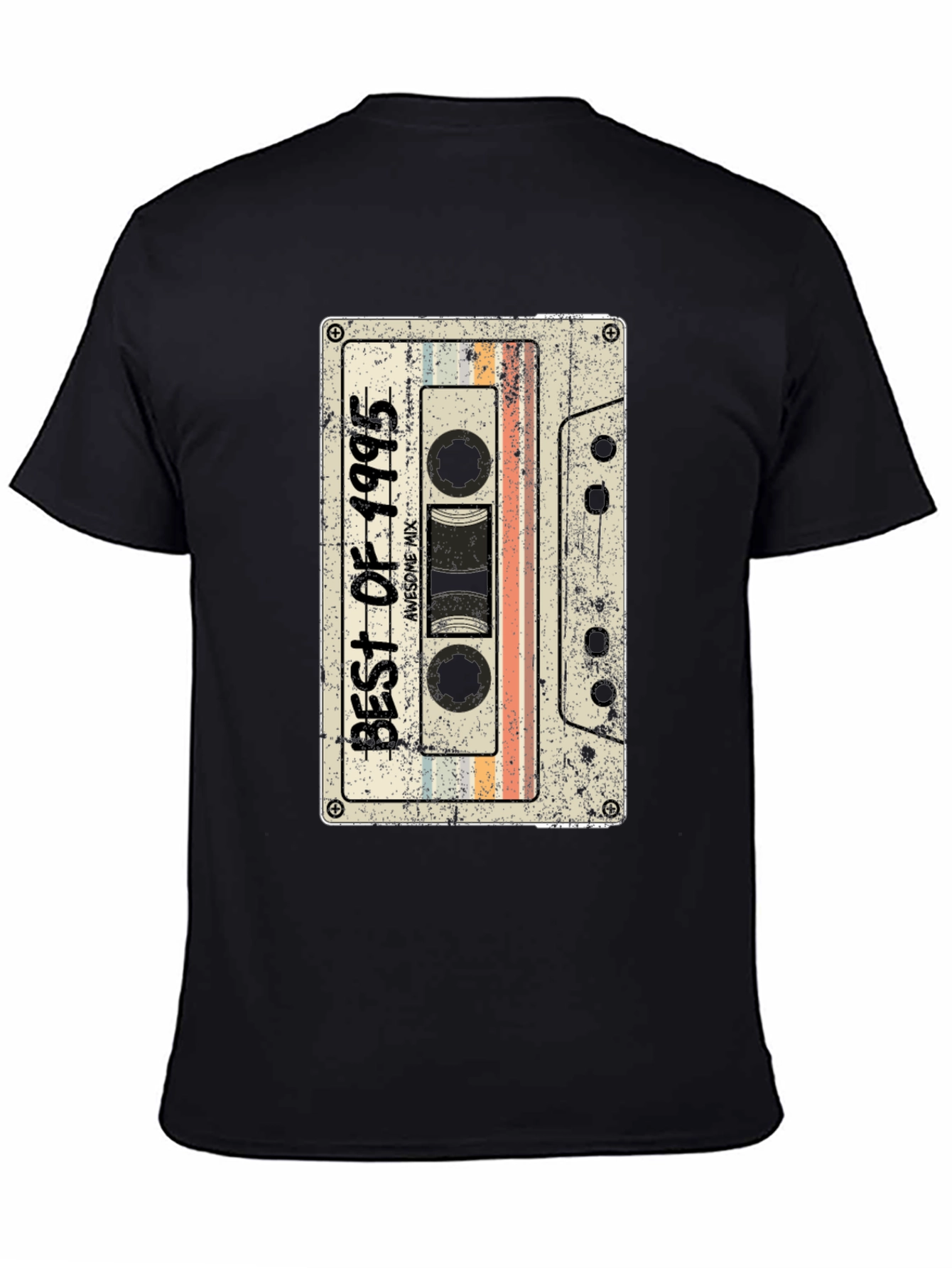 Retro 1995 Cassette Tape Graphic T-Shirt
