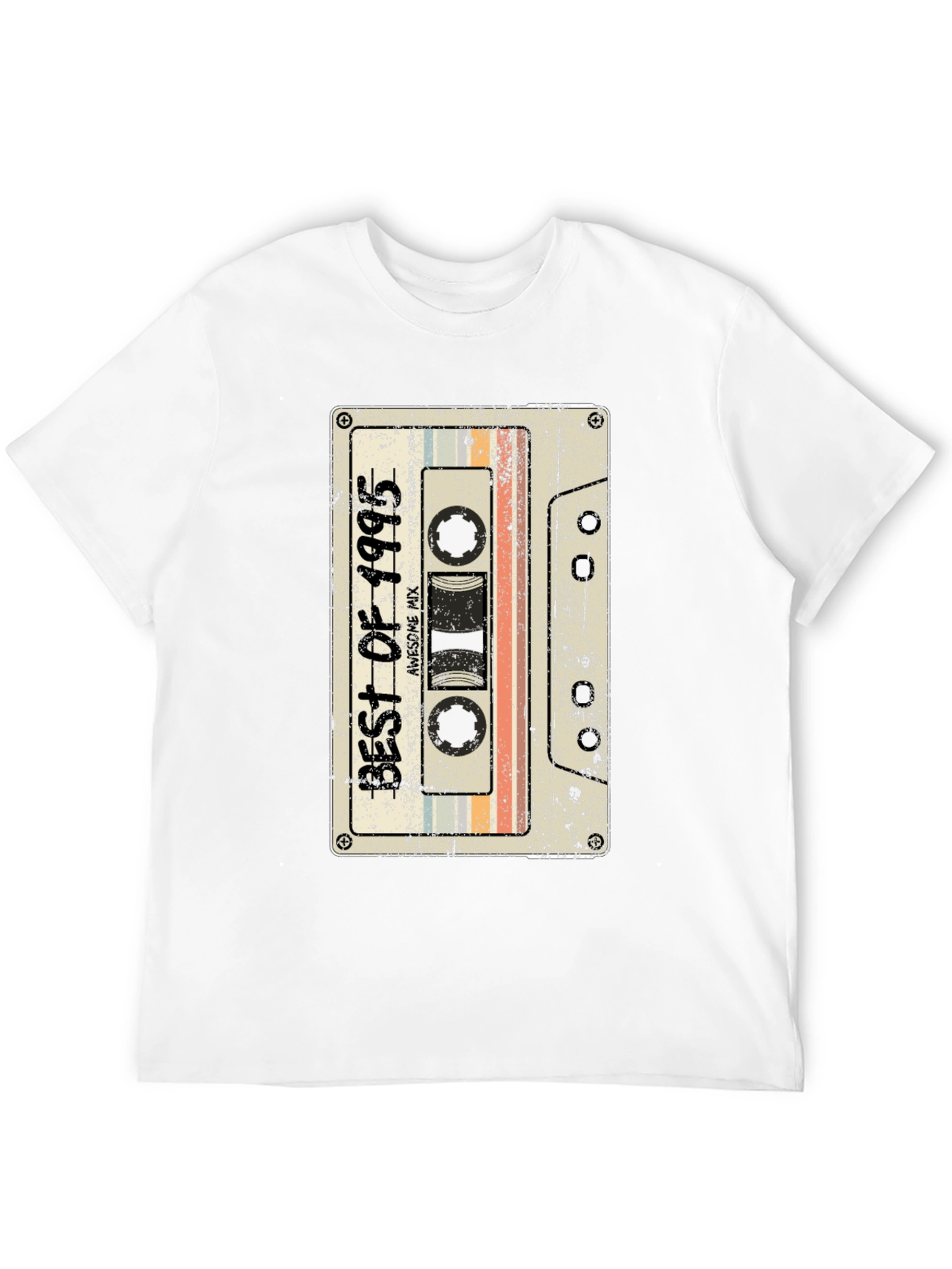 Retro 1995 Cassette Tape Graphic T-Shirt