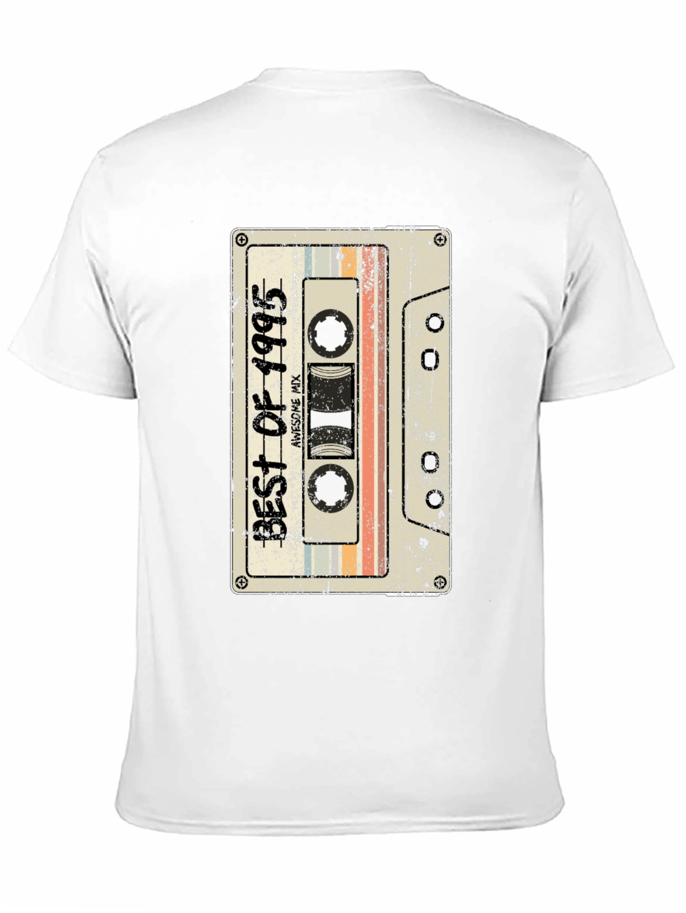 Retro 1995 Cassette Tape Graphic T-Shirt