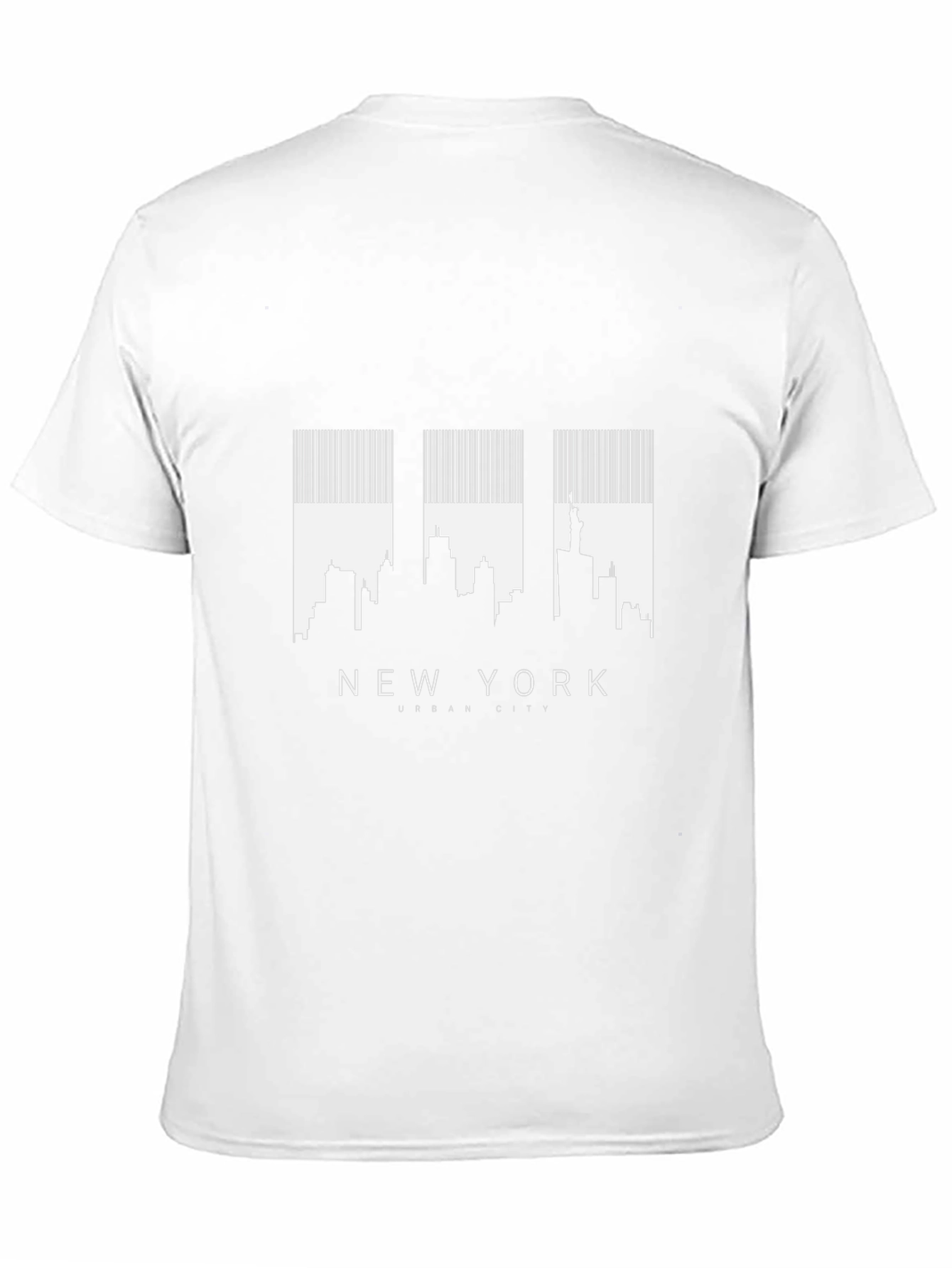 New York Skyline Black Graphic Tee