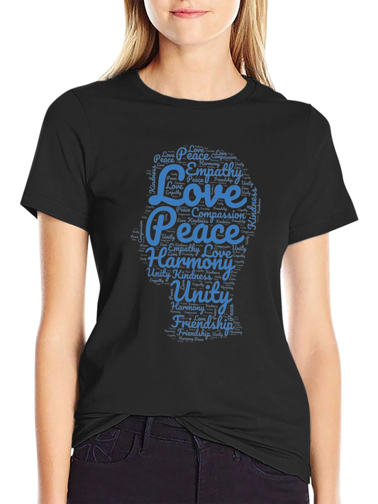 Love Peace Friendship Graphic T-Shirt