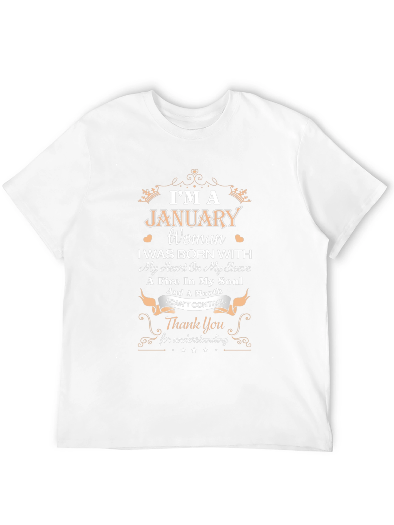 January Woman Black T-Shirt
