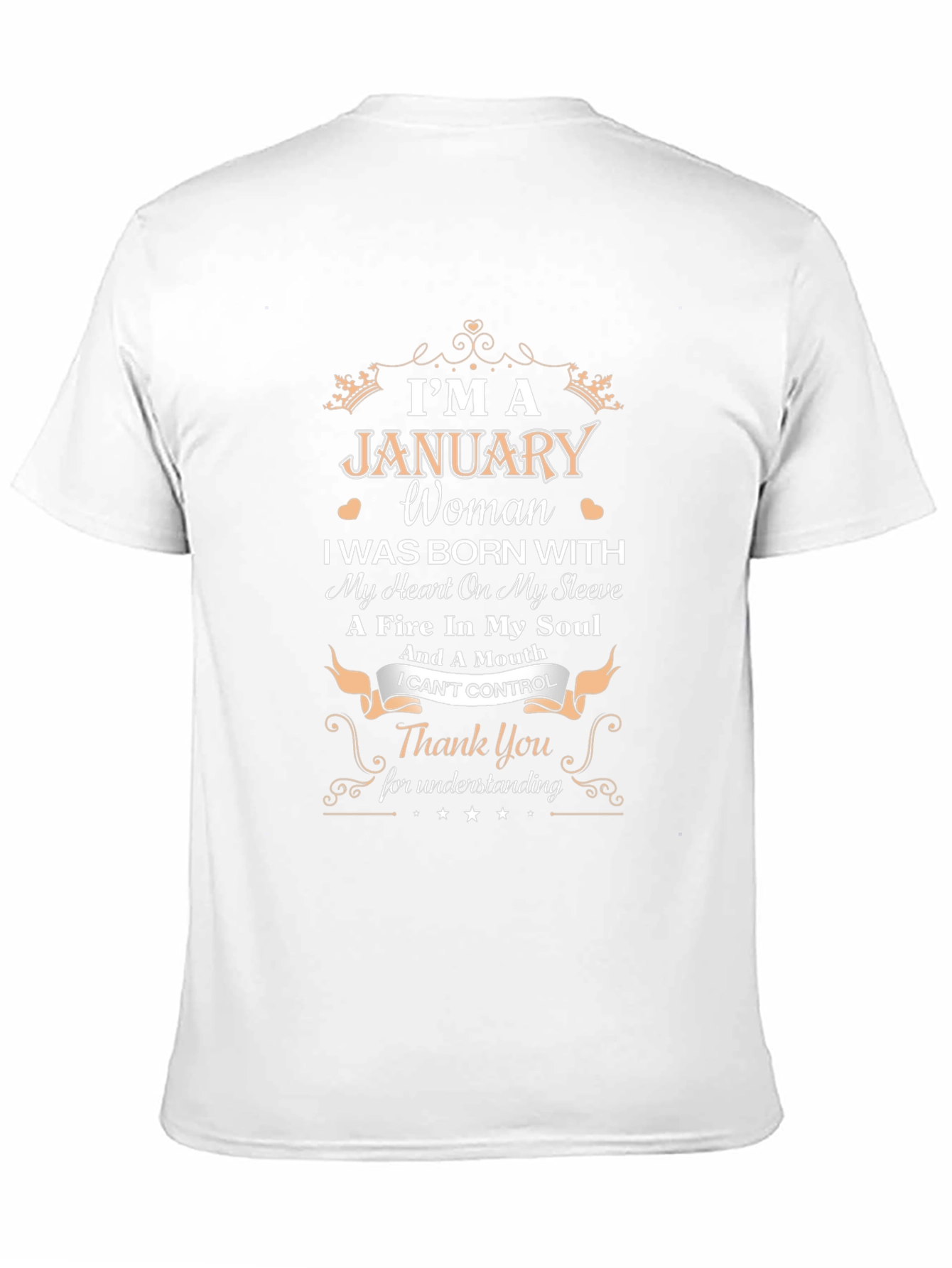 January Woman Black T-Shirt