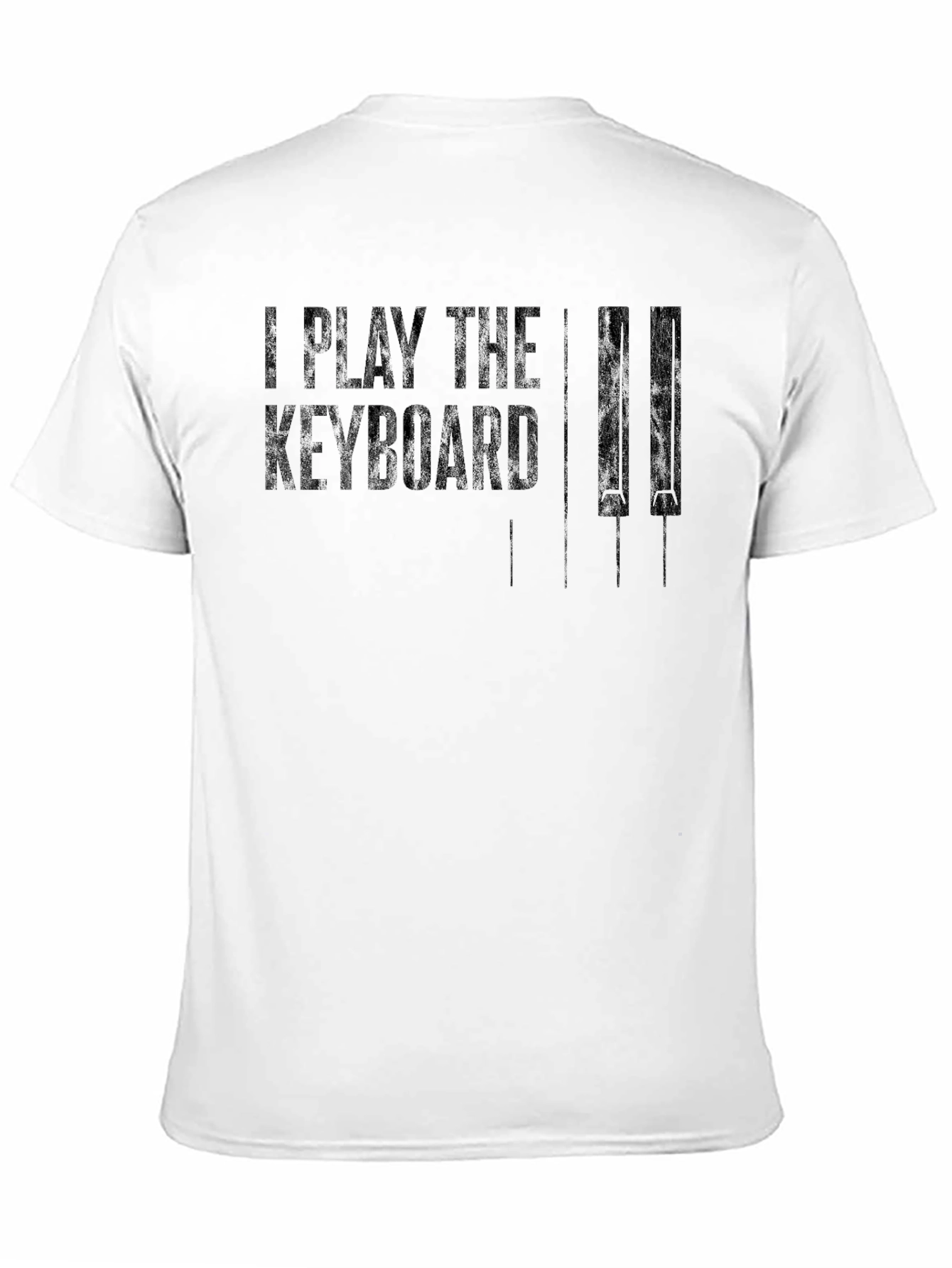 I Play the Keyboard Graphic Tee - Musician T-Shirt