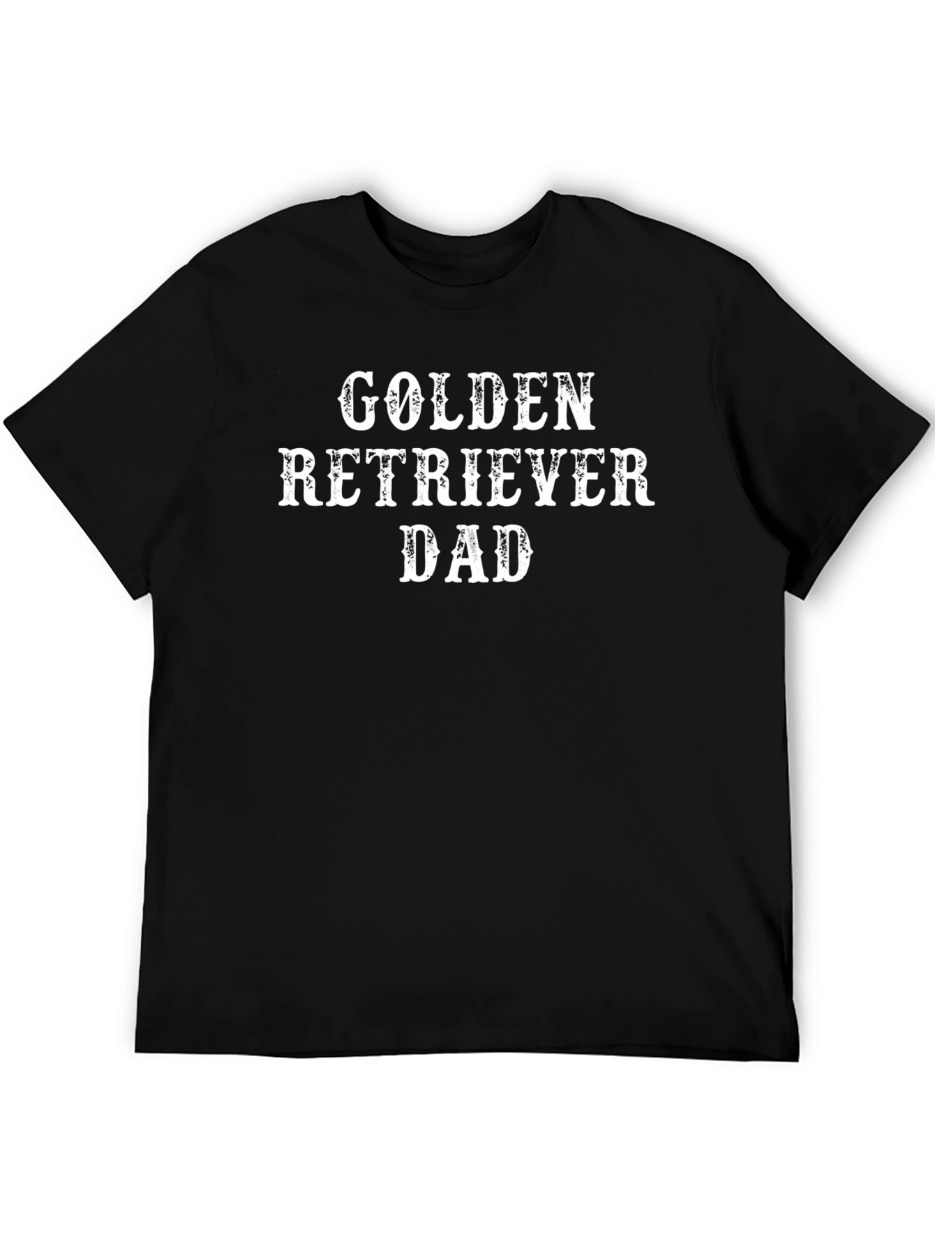 Golden Retriever Dad Graphic T-Shirt