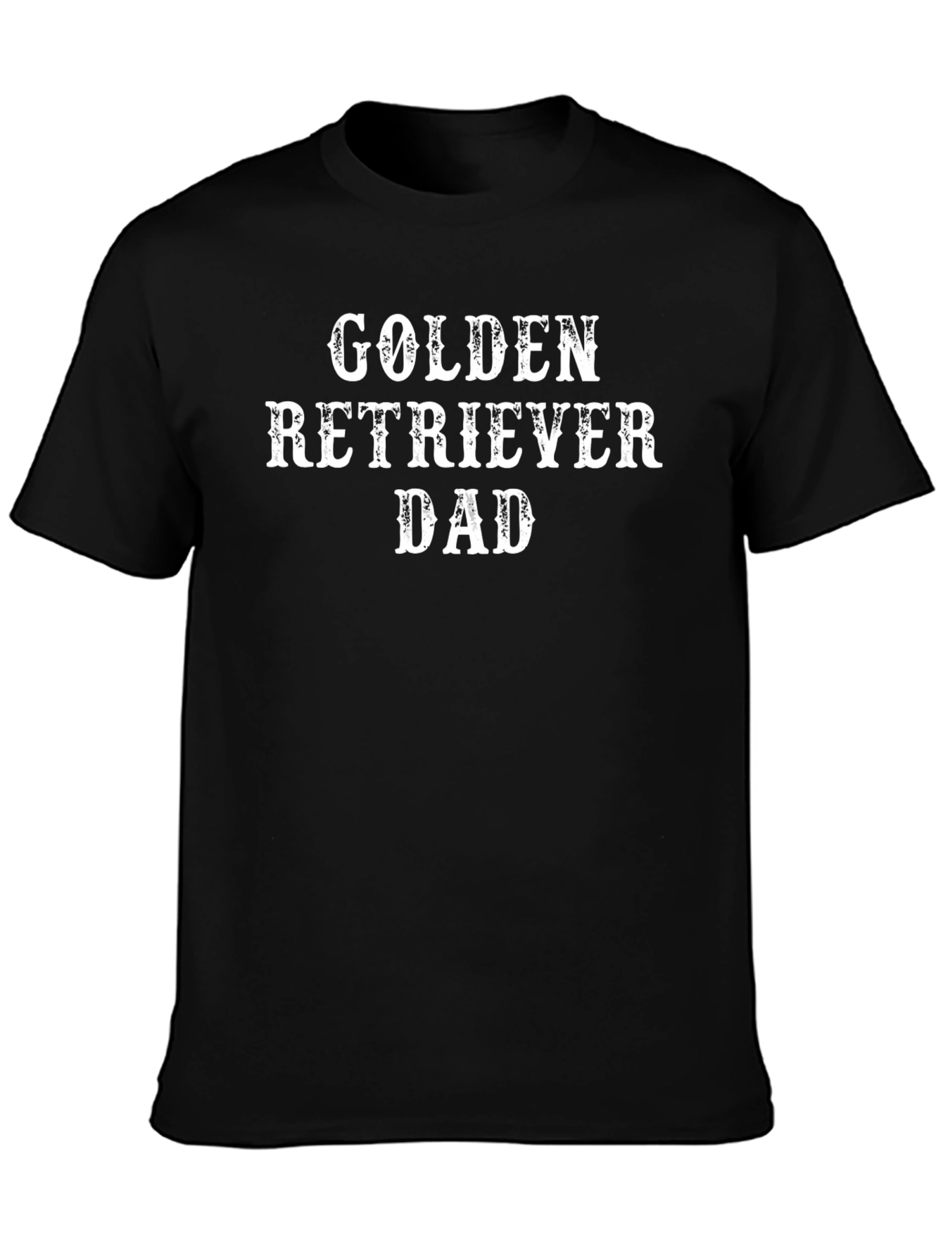 Golden Retriever Dad Graphic T-Shirt