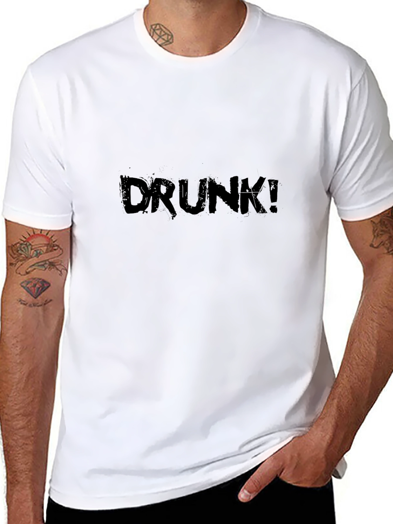 Drunk! T-Shirt - Bold Statement Tee