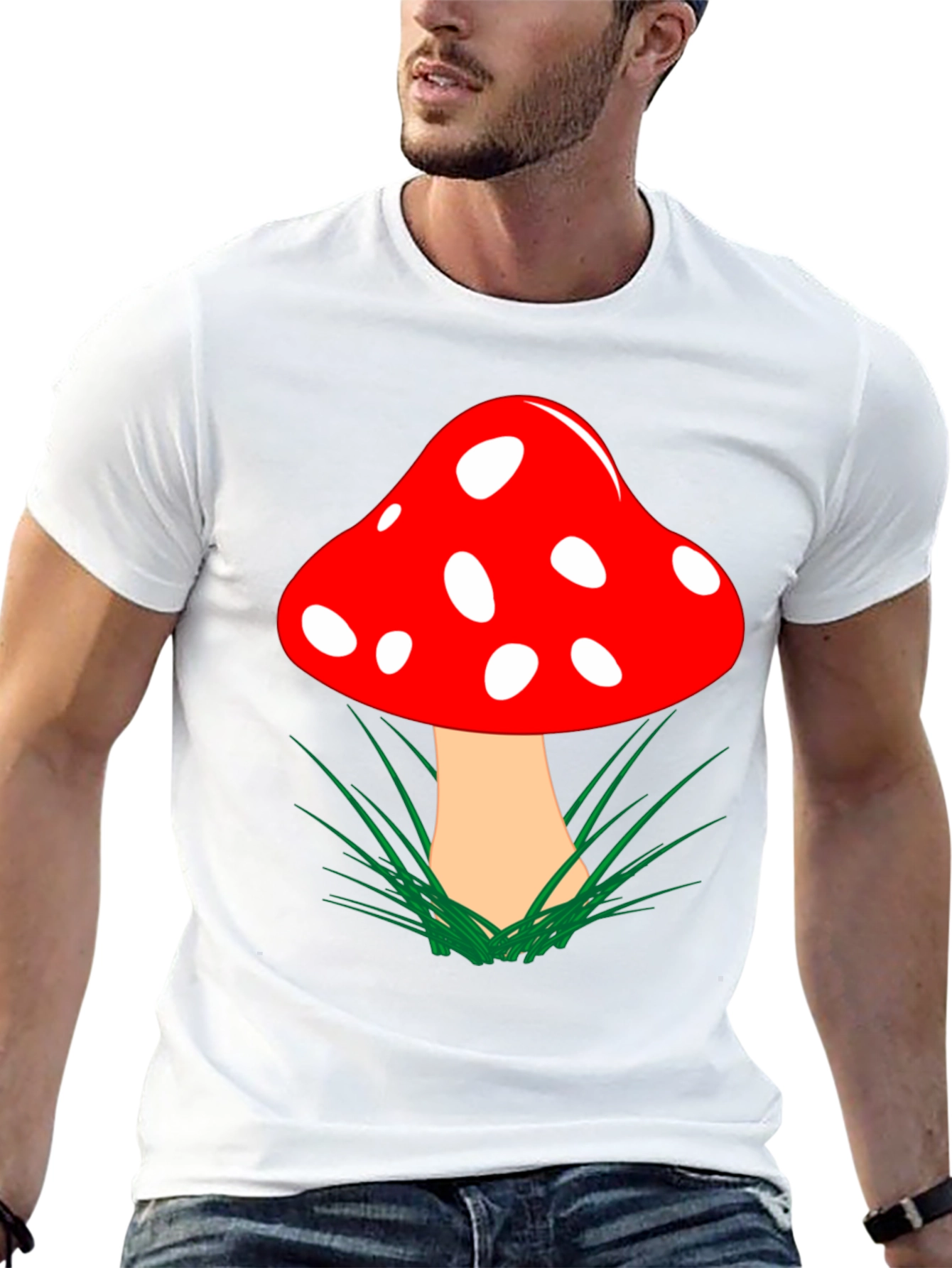 Mushroom Graphic Tee - Funky & Fun