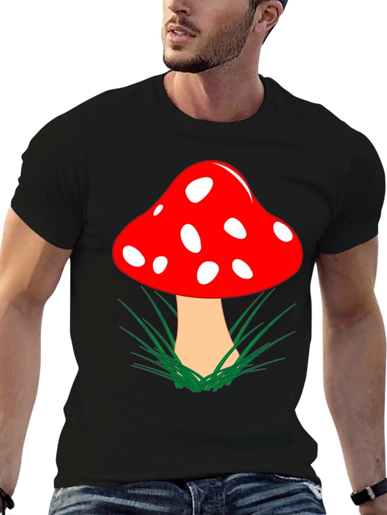 Mushroom Graphic Tee - Funky & Fun