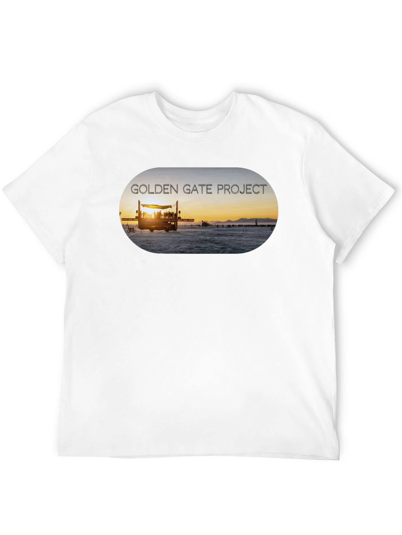 Golden Gate Project Black T-Shirt