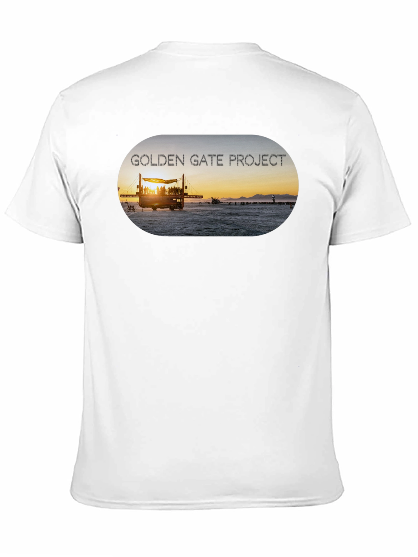 Golden Gate Project Black T-Shirt