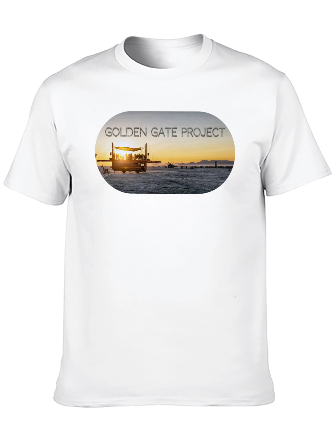 Golden Gate Project Black T-Shirt