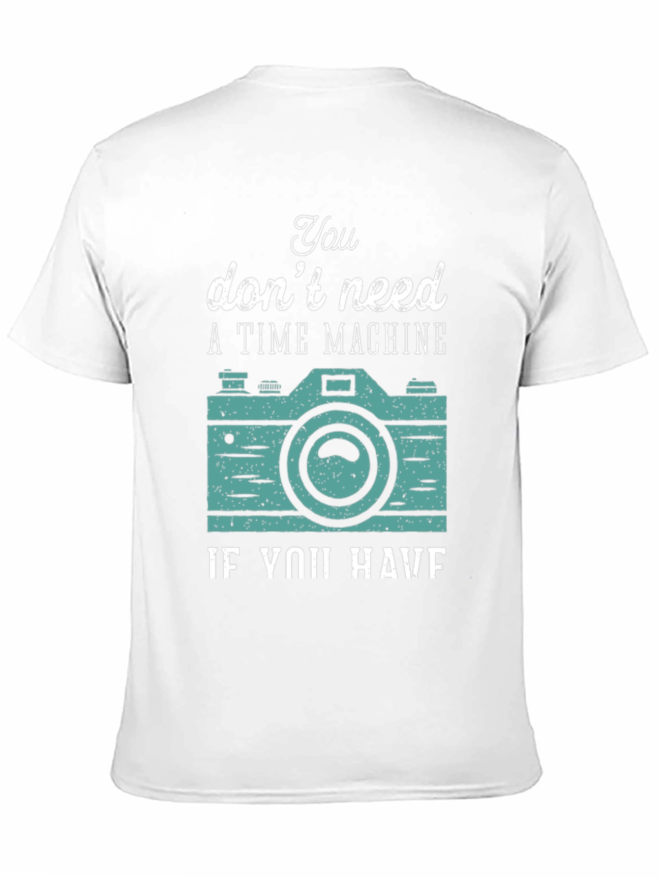 Time Machine Camera Graphic Tee