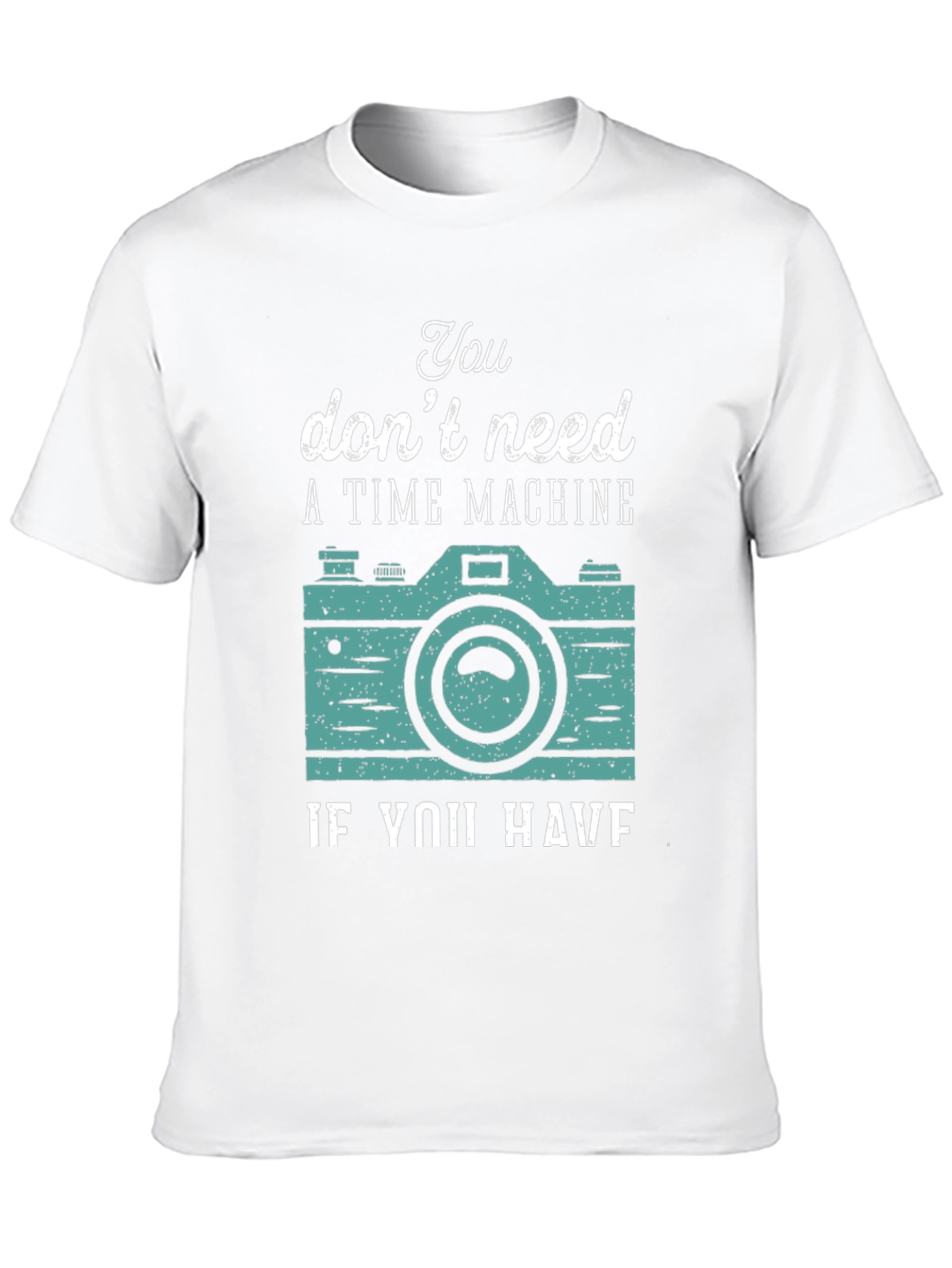 Time Machine Camera Graphic Tee