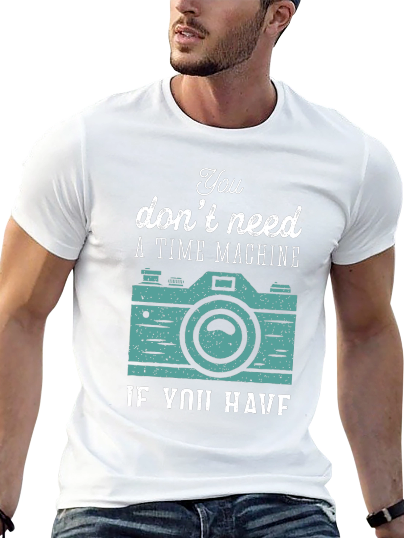 Time Machine Camera Graphic Tee